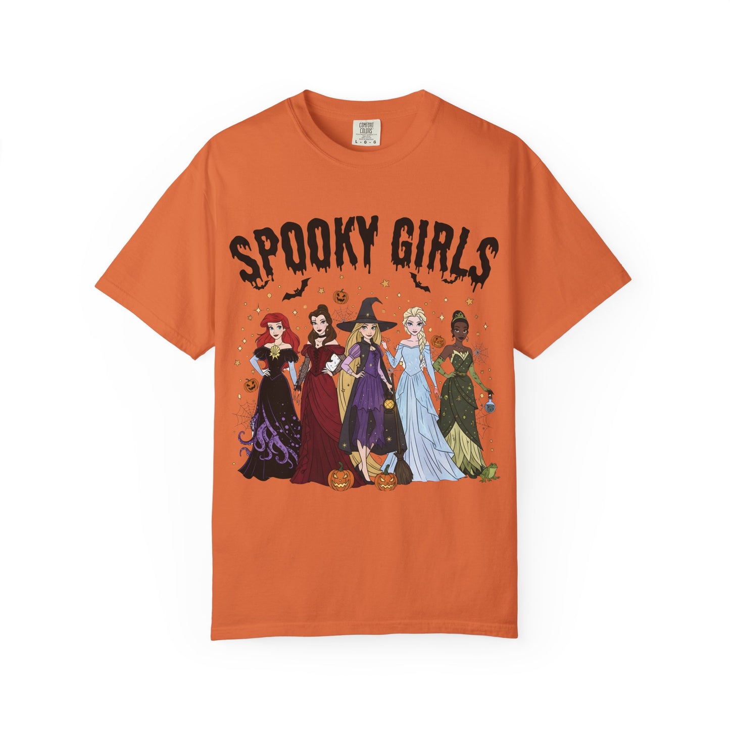 Spooky Girls T-Shirt, Halloween Tee, Unisex Graphic Shirt, Cute Costume Top, Seasonal Apparel, Witchy Fashion