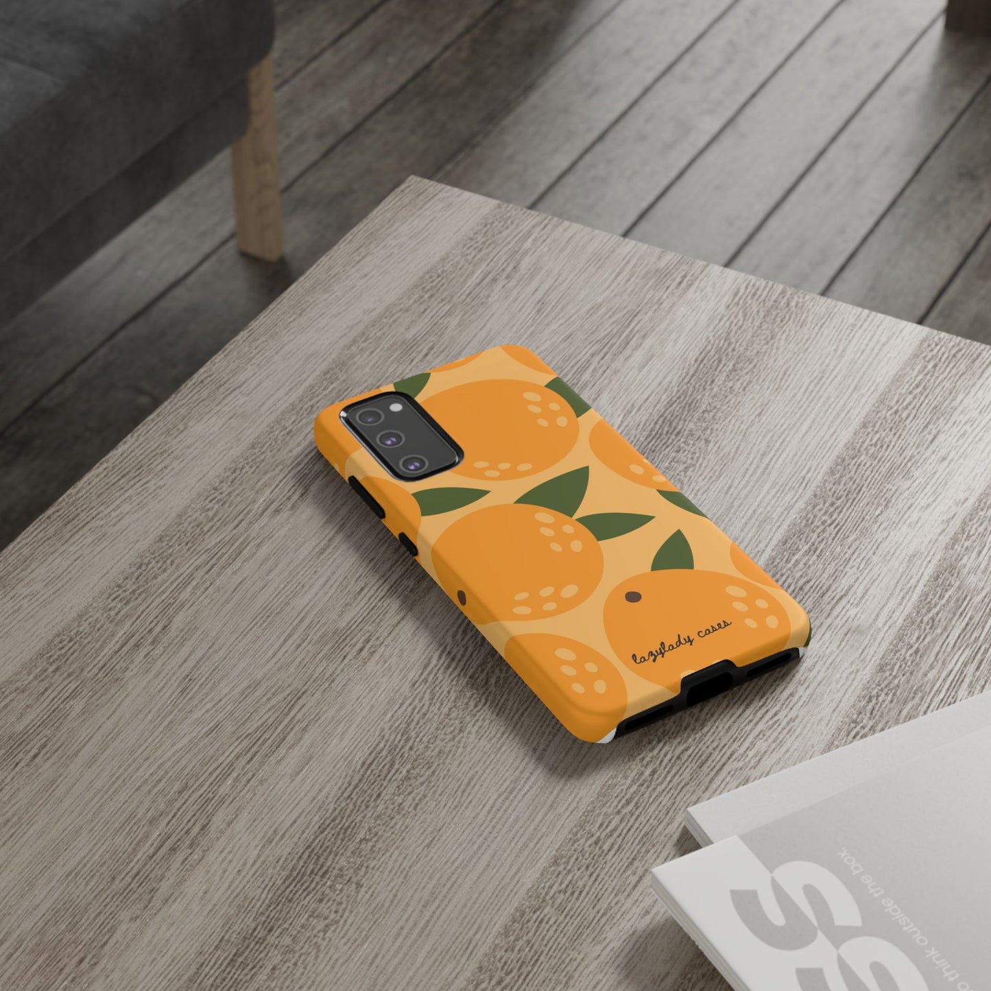 Citrus Orange Phone Case - Tough Cases for Trendy Protection