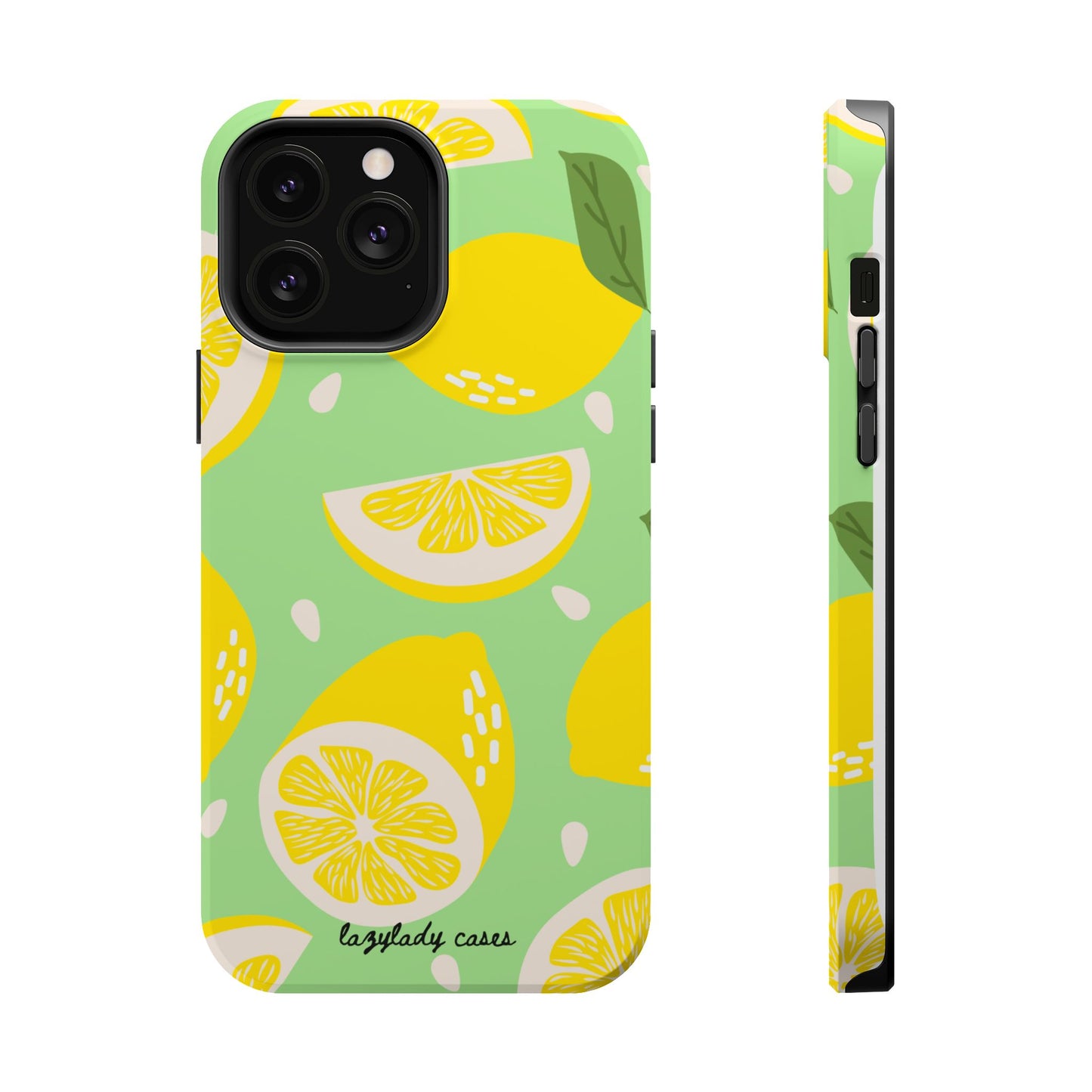 Lemonade Vibe Magnetic Phone Case - Bright Citrus Design for Summer Fun