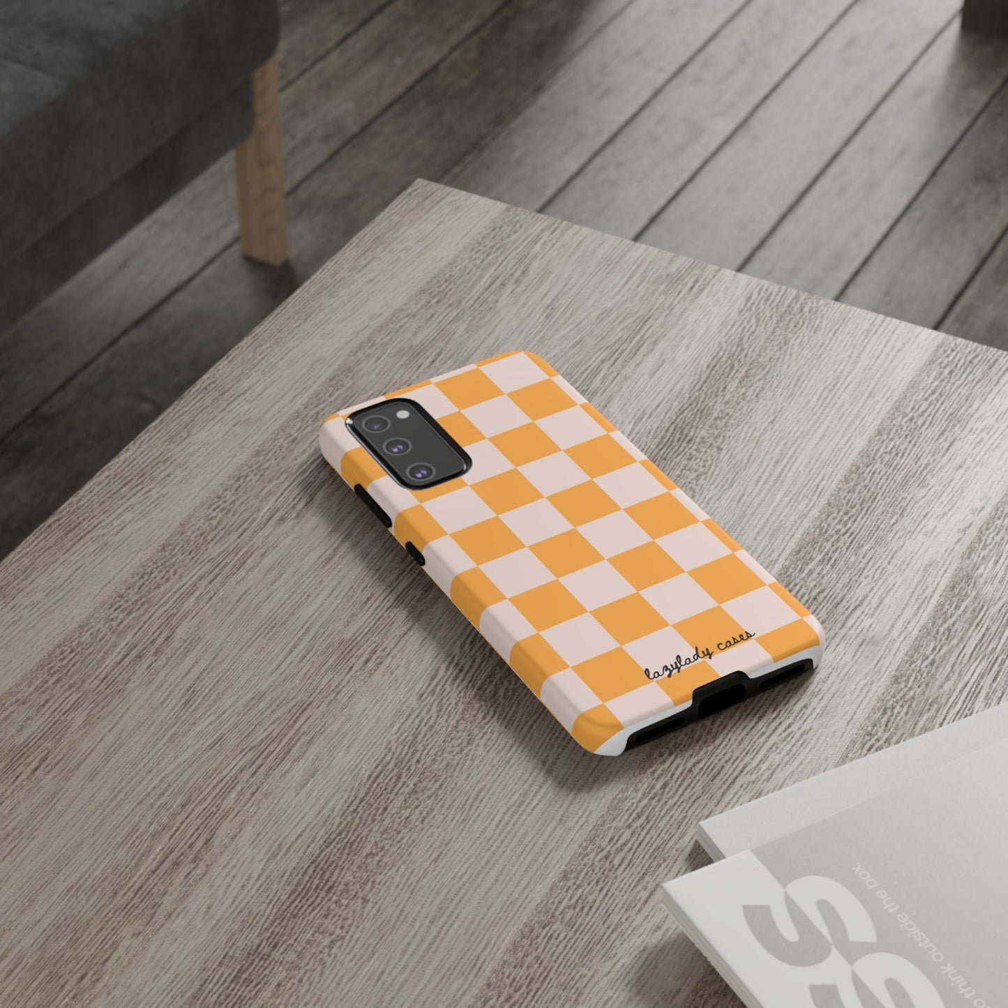 Stylish Checkerboard Phone Case - Tough Cases