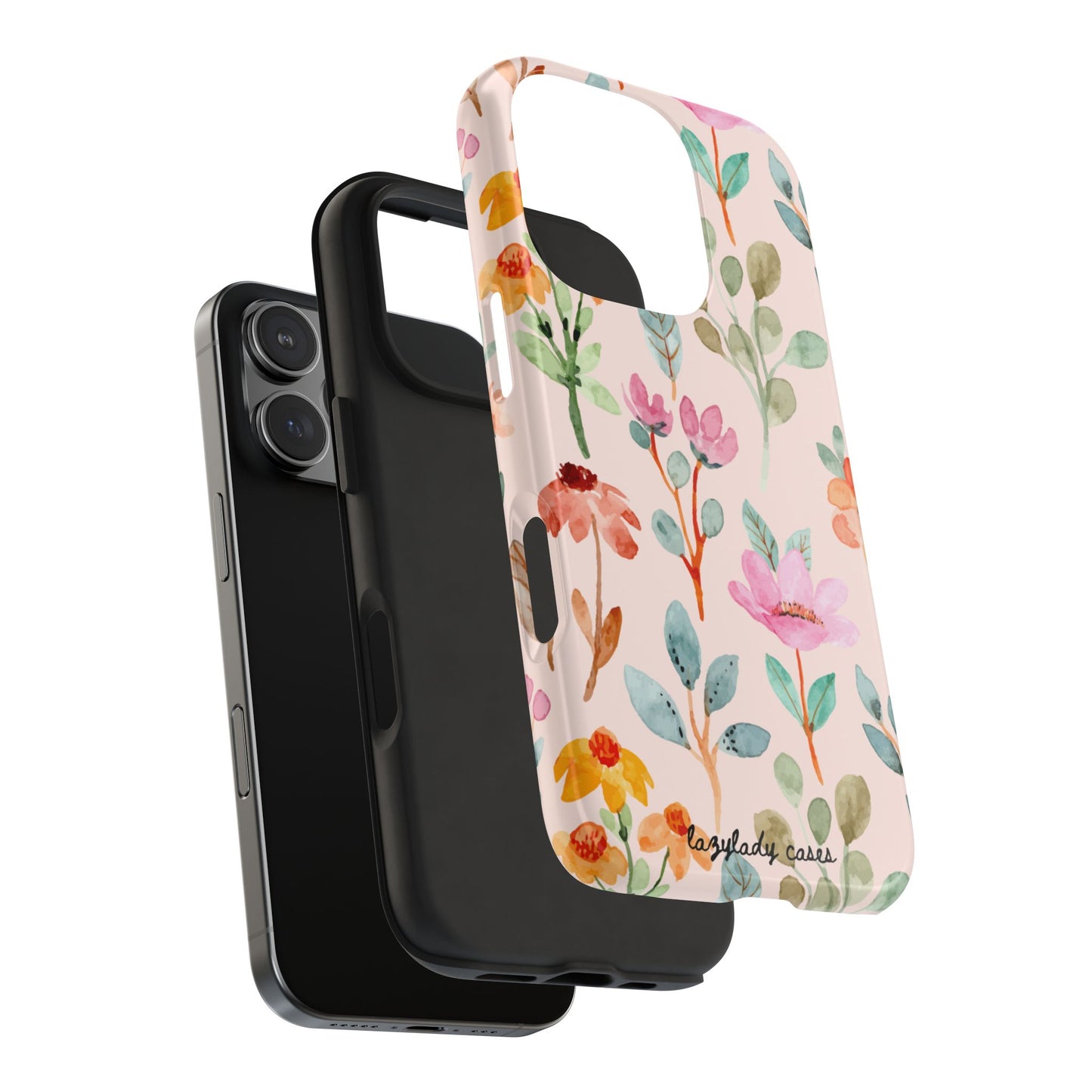 Wild Flower Tough Phone Case - Stylish Protection for Your Device