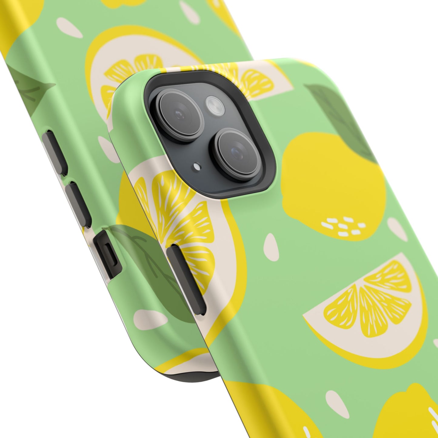 Lemonade Vibe Magnetic Phone Case - Bright Citrus Design for Summer Fun