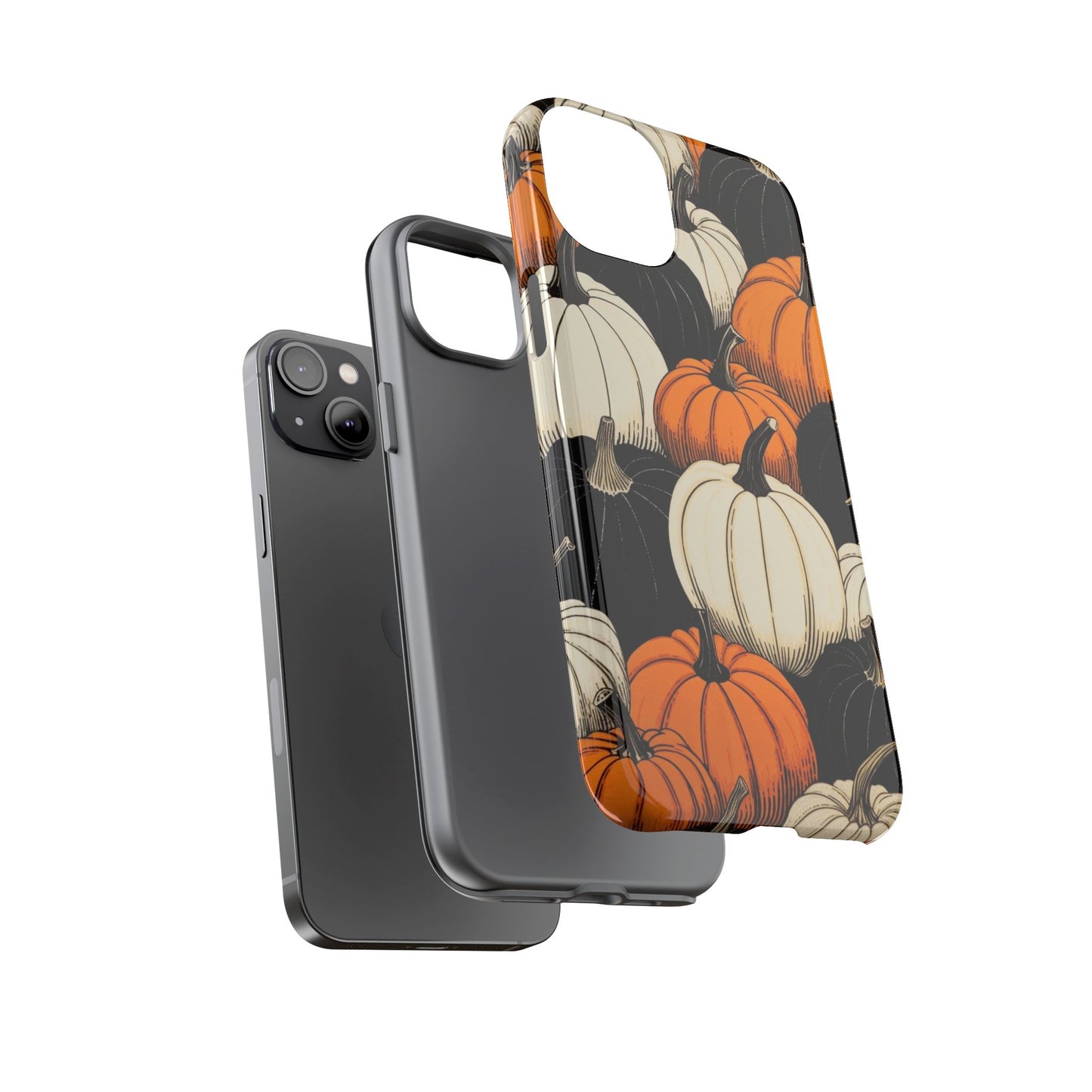 Pumpkin Phone Case, Fall Decor, Halloween Gift, Autumn Aesthetic, Pumpkin Lovers, Cute Phone Cover
