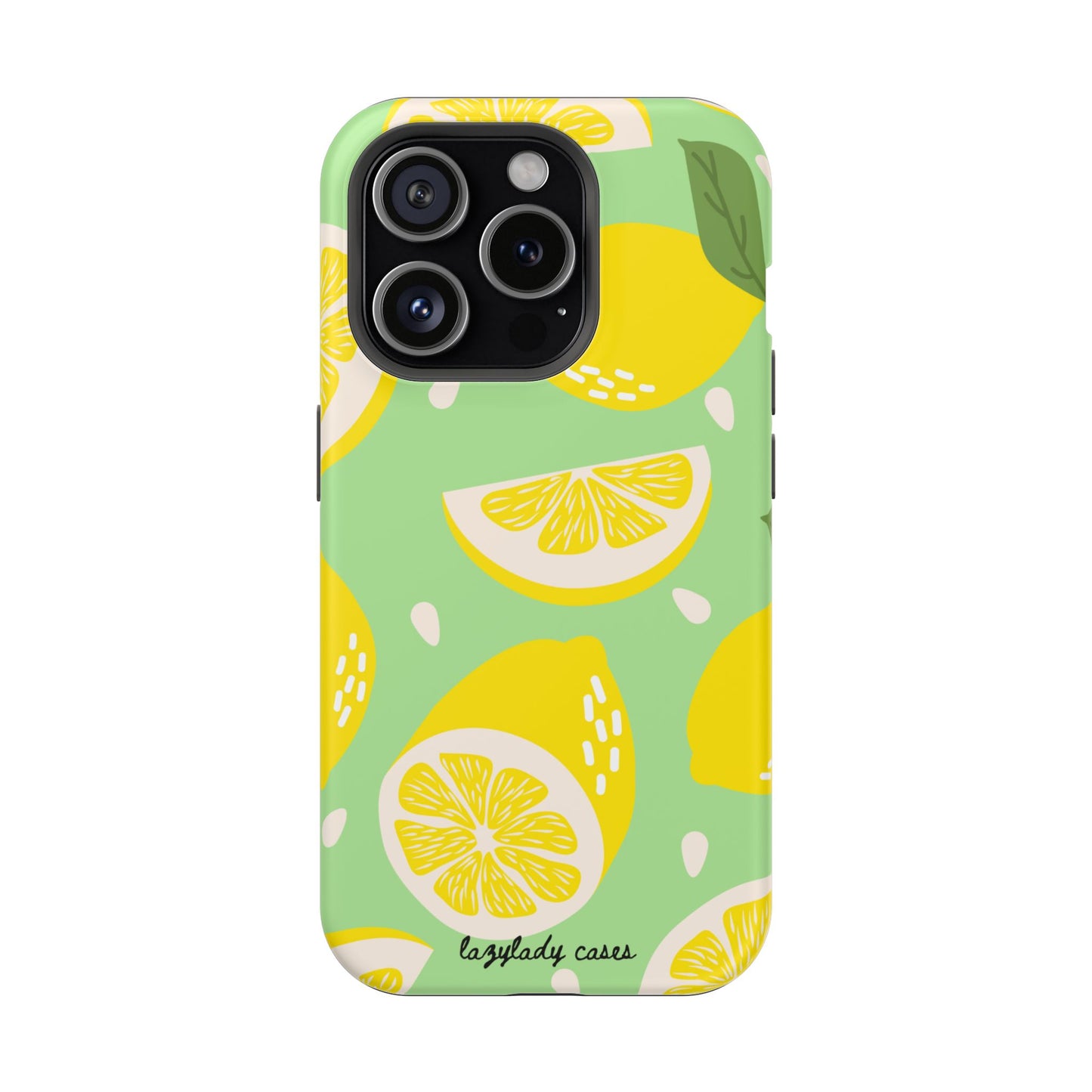 Lemonade Vibe Magnetic Phone Case - Bright Citrus Design for Summer Fun