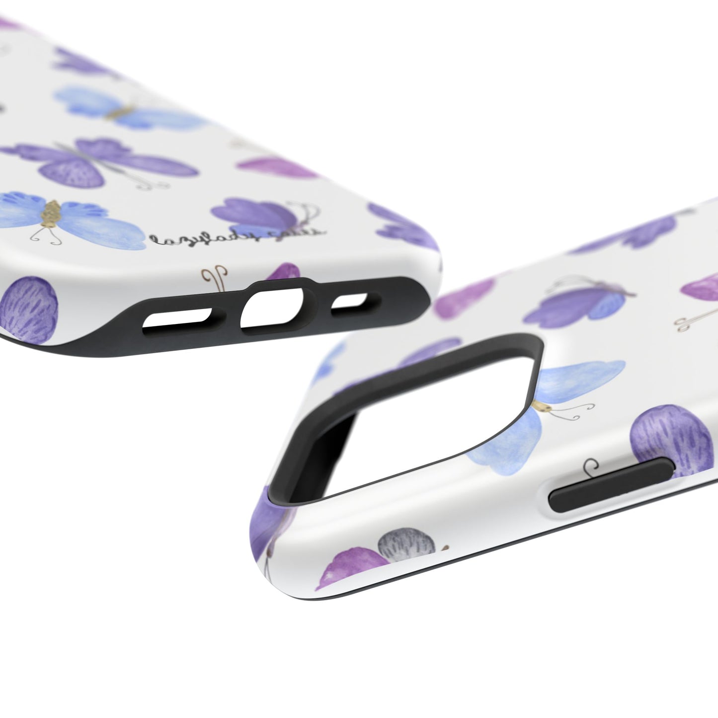 Butterfly Impact-Resistant Phone Case - Stylish & Durable Protection