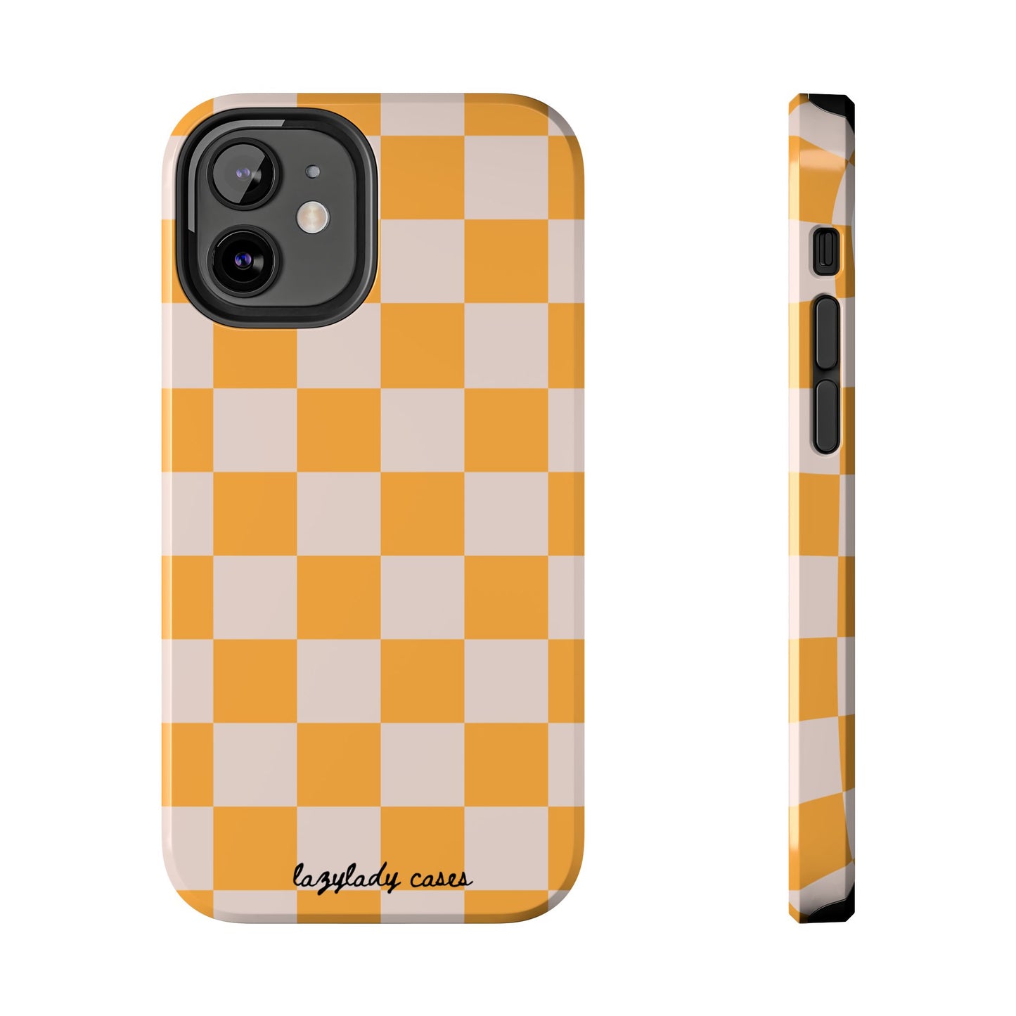 Bright Checkerboard Tough Phone Case - Stylish & Durable Protection