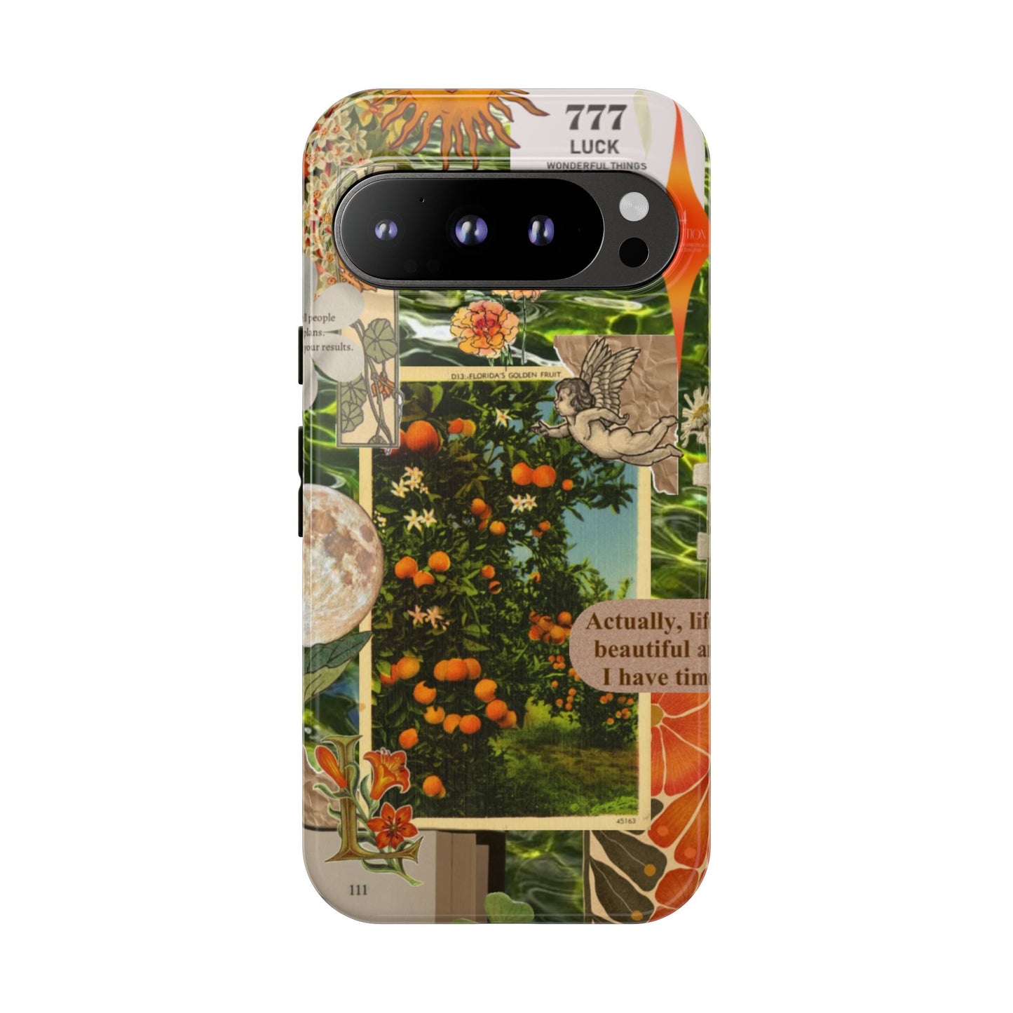 Tough Cases - Vibrant iPhone Case for Nature Lovers, Floral Phone Cover, Eco-Friendly, Inspirational Gift, Unique Phone Accessory