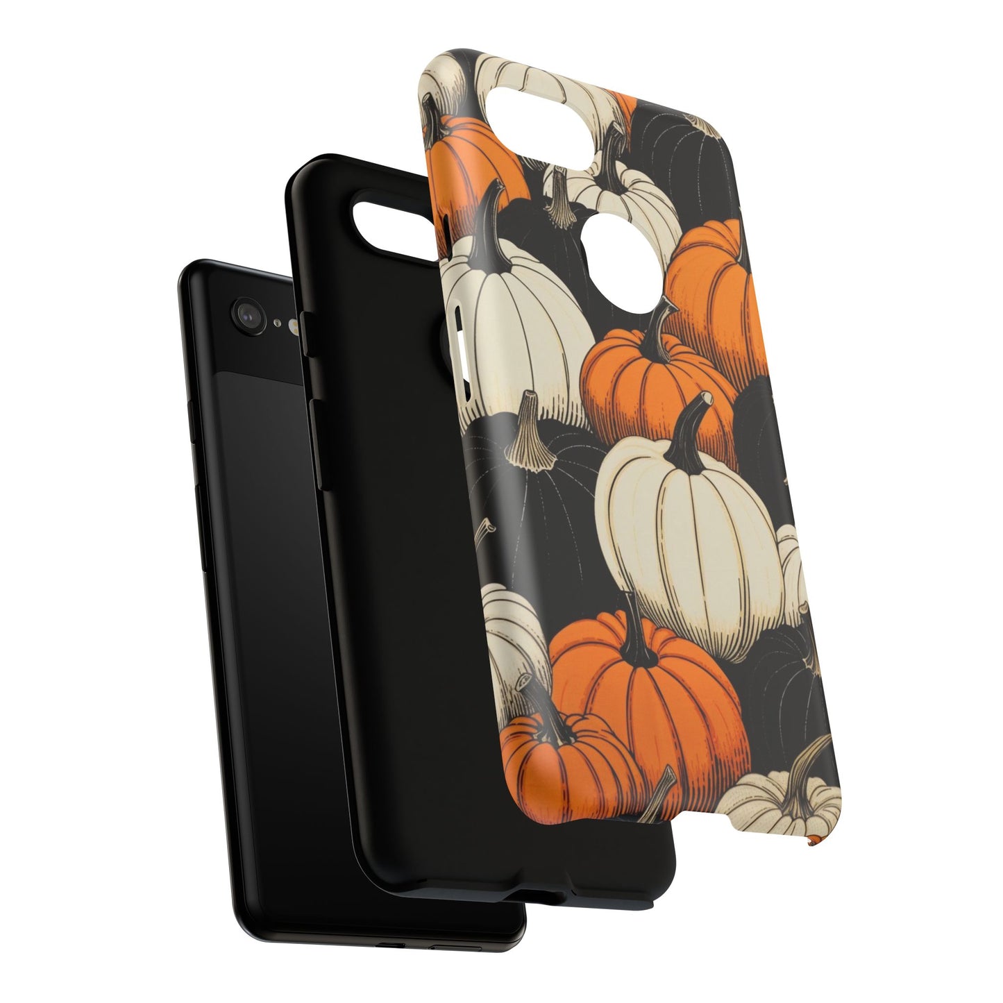 Pumpkin Phone Case, Fall Decor, Halloween Gift, Autumn Aesthetic, Pumpkin Lovers, Cute Phone Cover