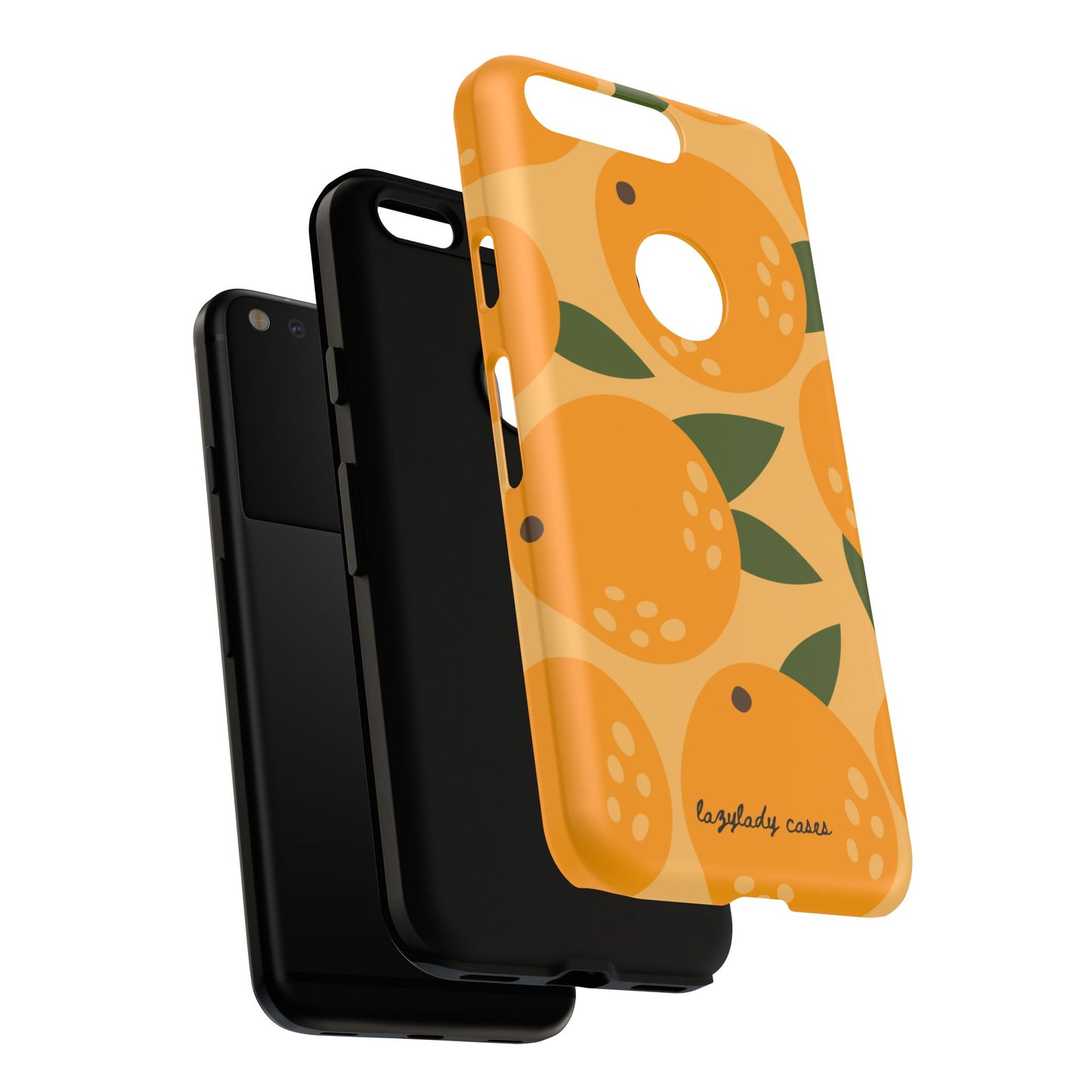 Citrus Orange Phone Case - Tough Cases for Trendy Protection