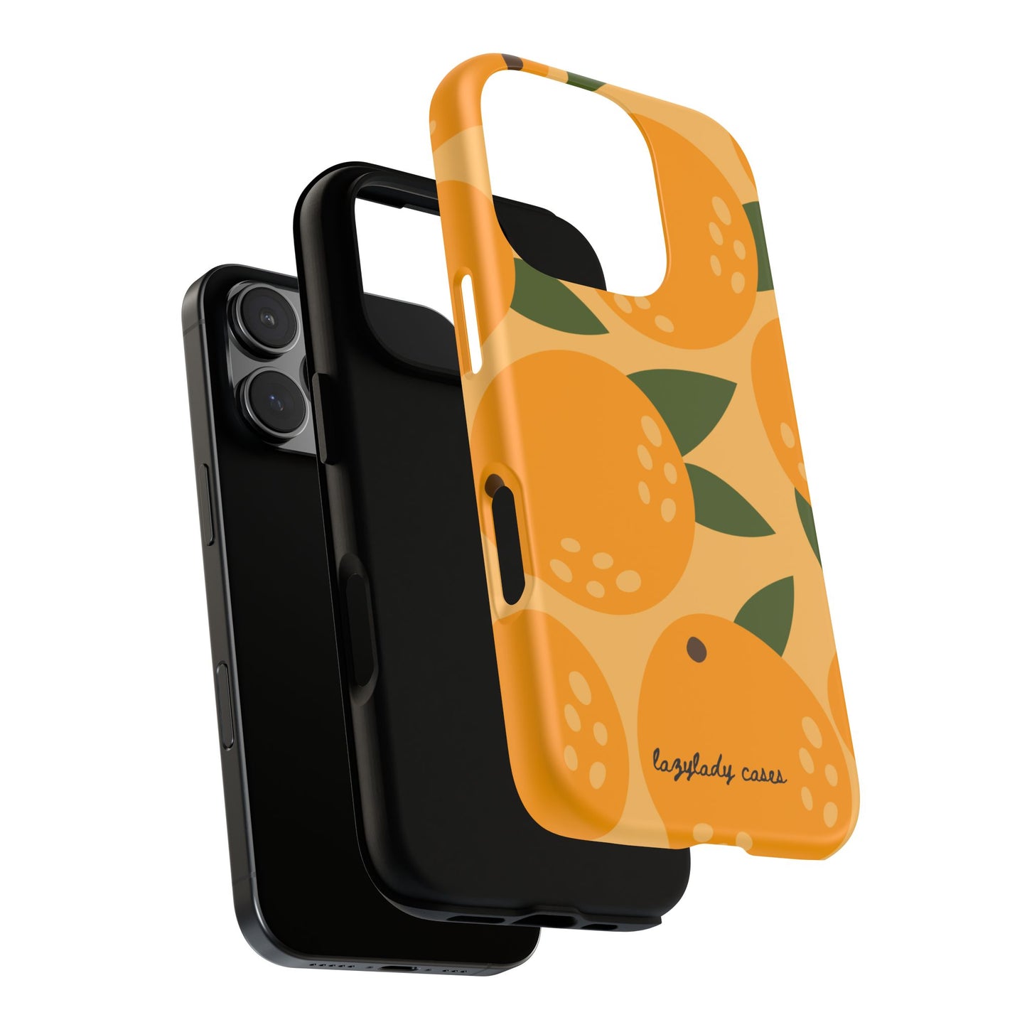 Citrus Orange Phone Case - Tough, Stylish Protection for Fruit Lovers