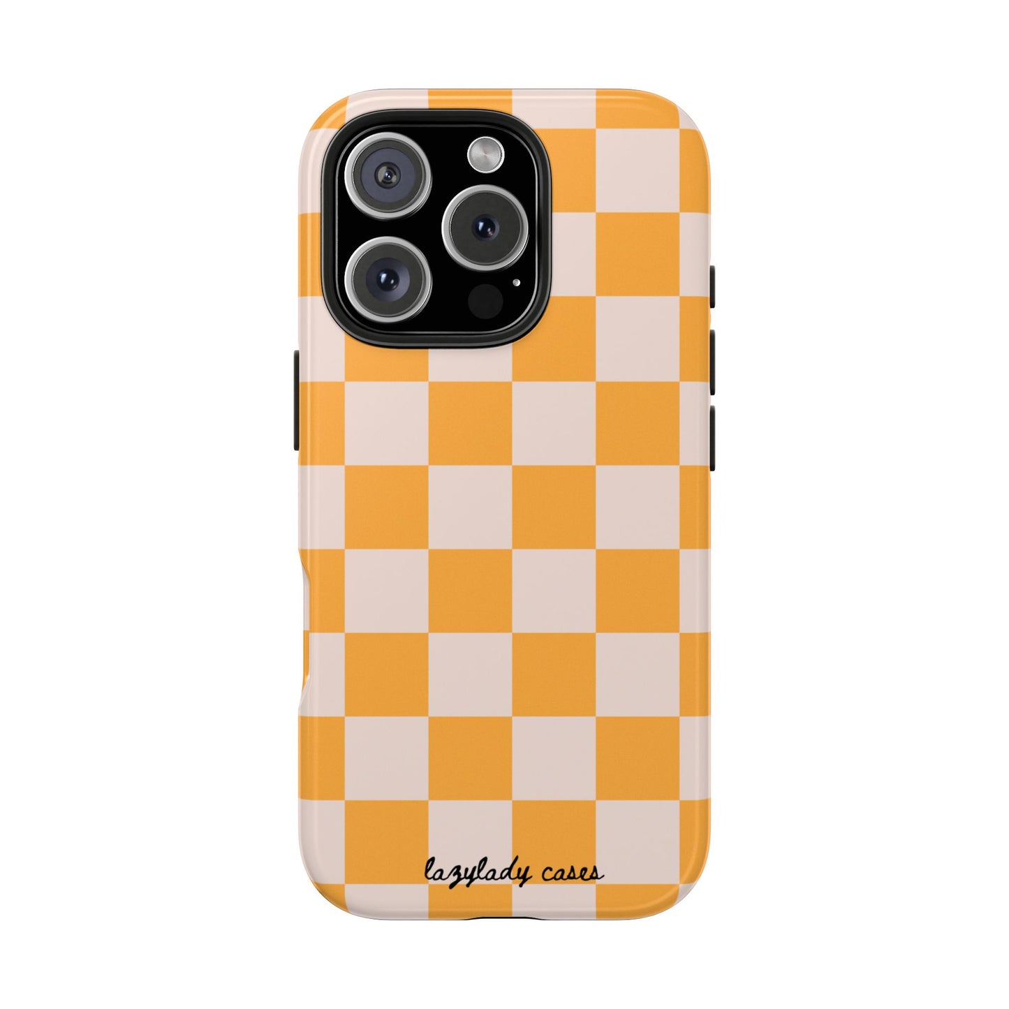 Bright Checkerboard Tough Phone Case - Stylish & Durable Protection