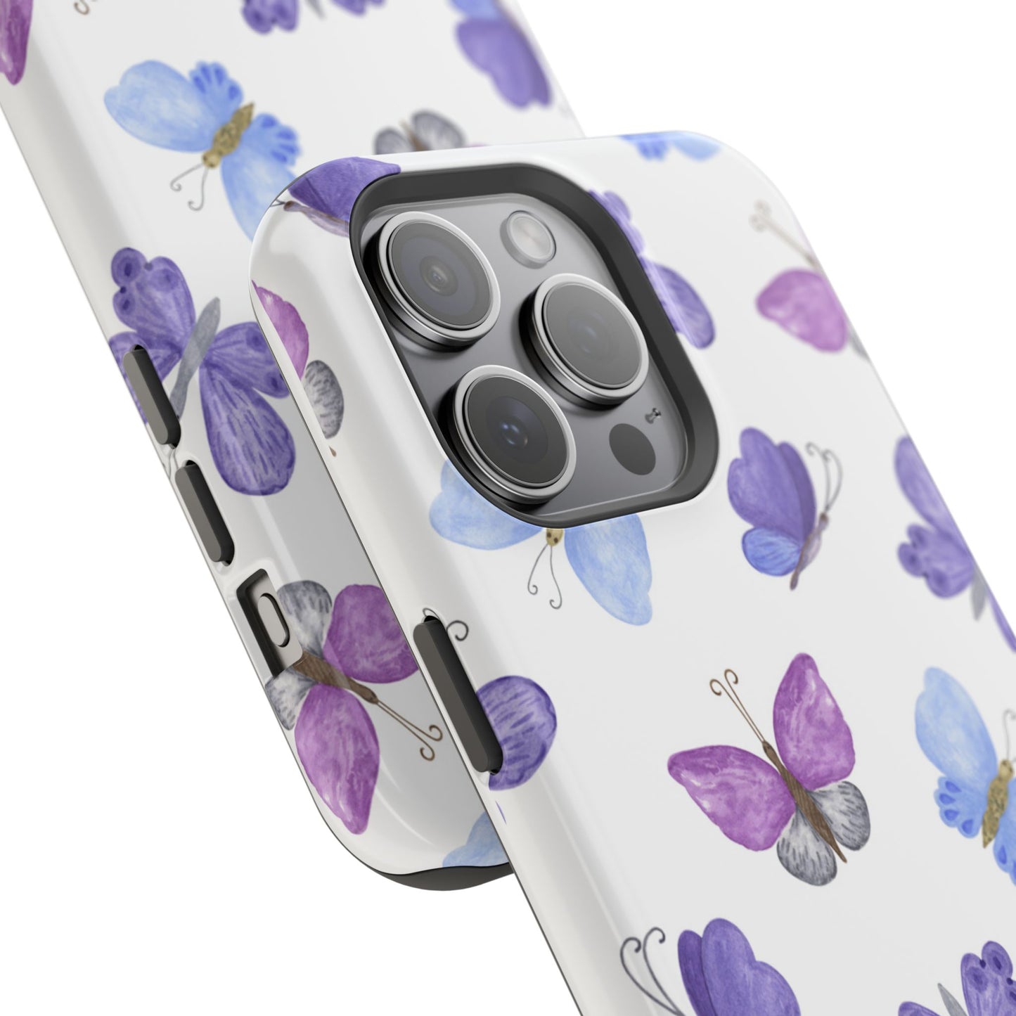 Butterfly Impact-Resistant Phone Case - Stylish & Durable Protection