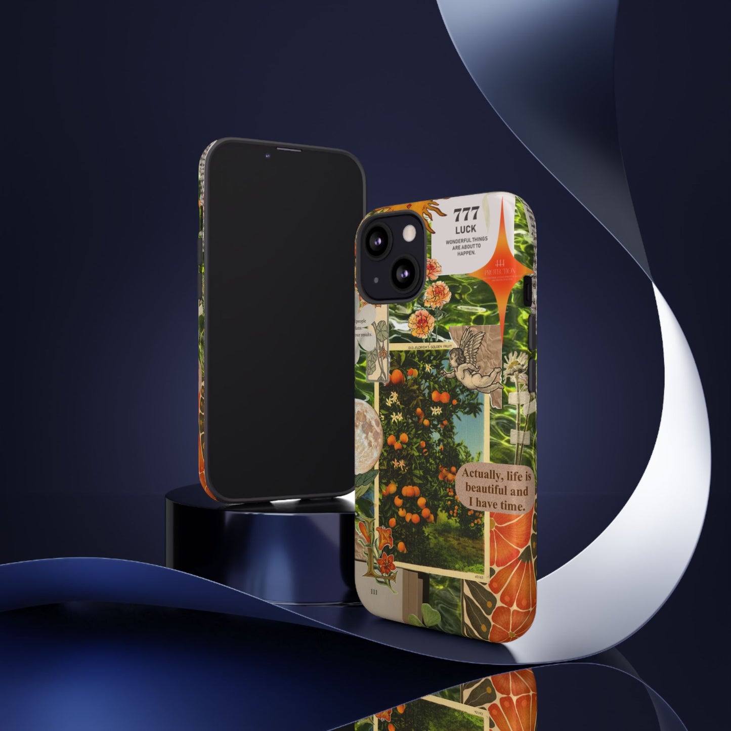 Tough Cases - Vibrant iPhone Case for Nature Lovers, Floral Phone Cover, Eco-Friendly, Inspirational Gift, Unique Phone Accessory