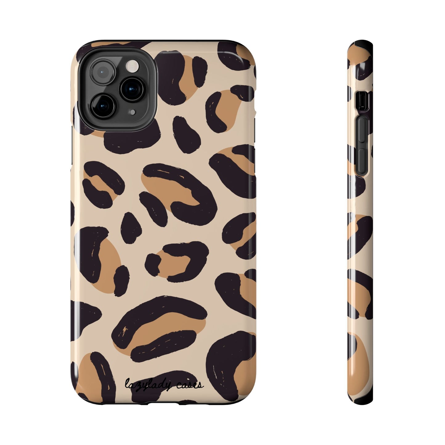 Chic Leopard Print Phone Case - Tough & Stylish Protection