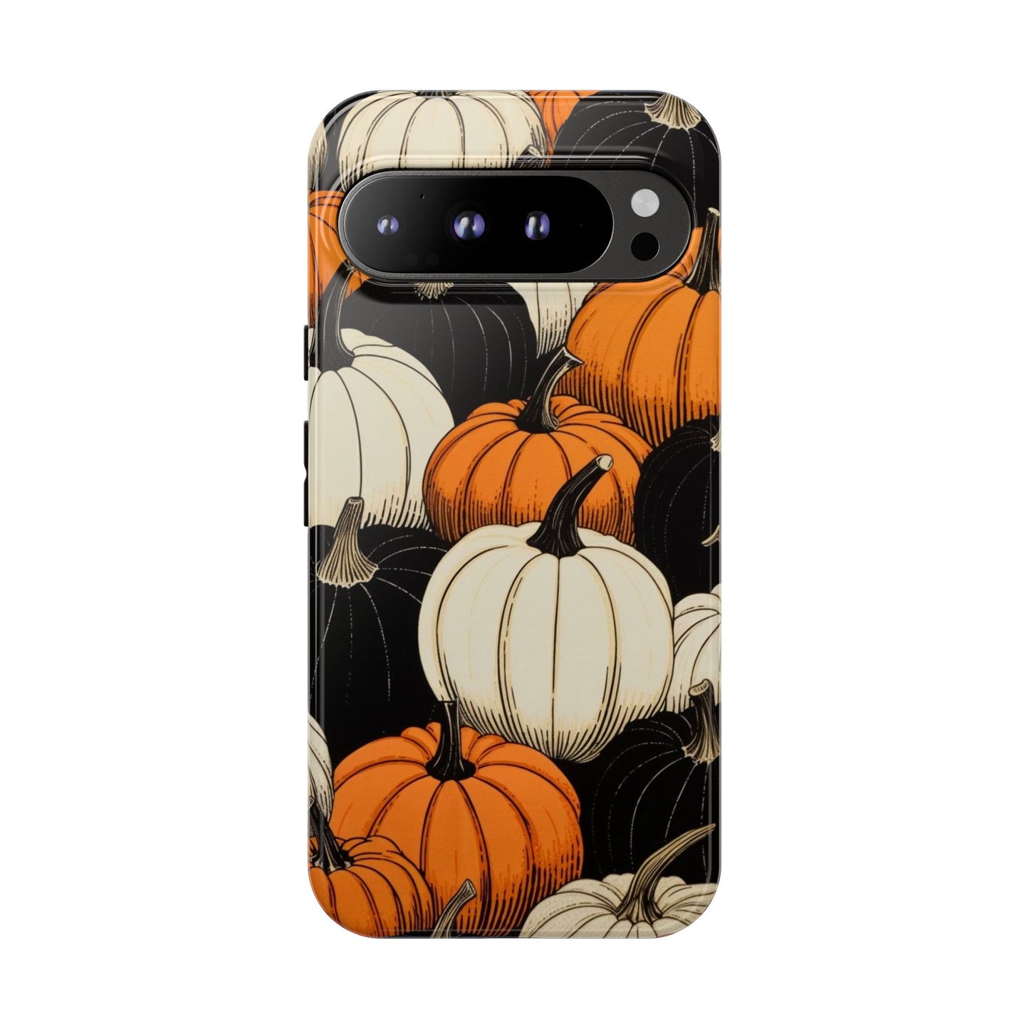 Pumpkin Phone Case, Fall Decor, Halloween Gift, Autumn Aesthetic, Pumpkin Lovers, Cute Phone Cover