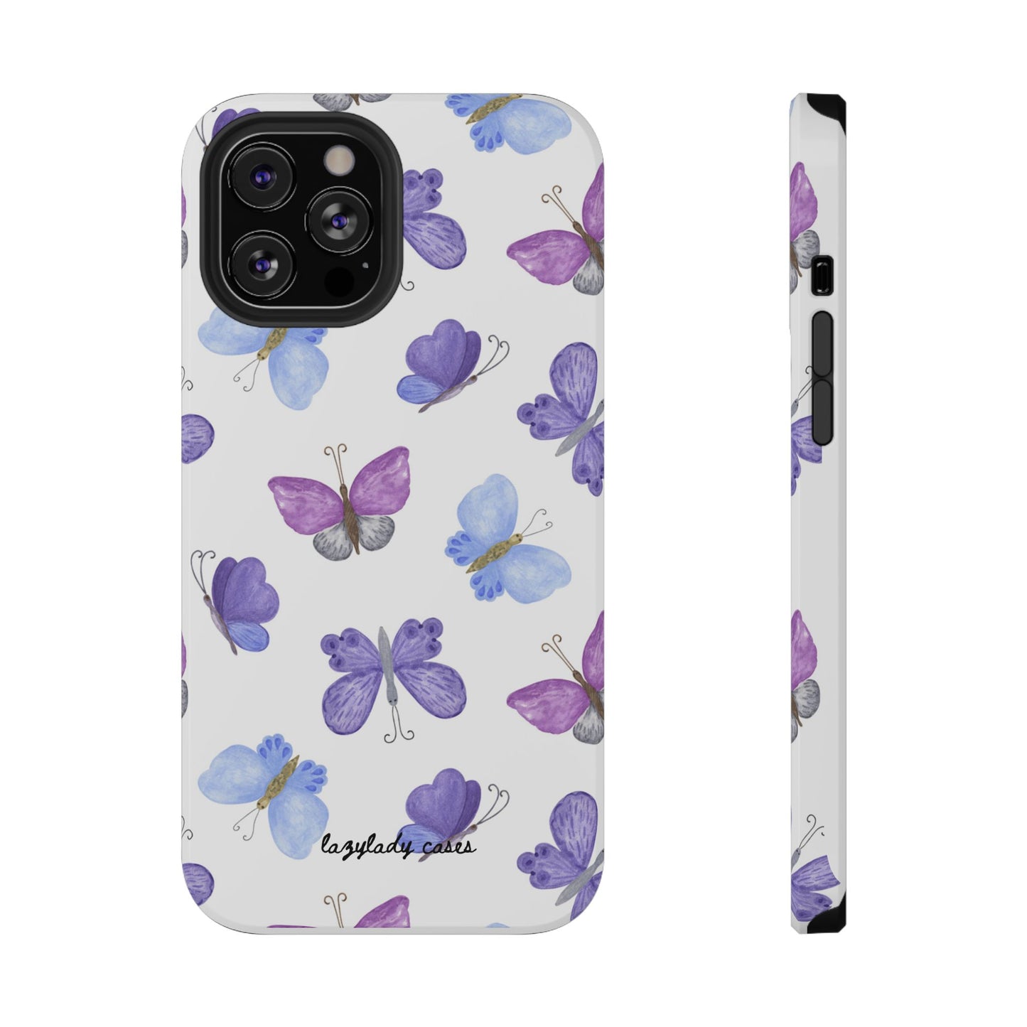 Butterfly Impact-Resistant Phone Case - Stylish & Durable Protection