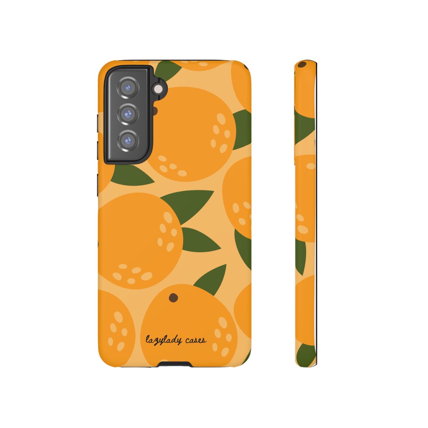 Citrus Orange Phone Case - Tough Cases for Trendy Protection