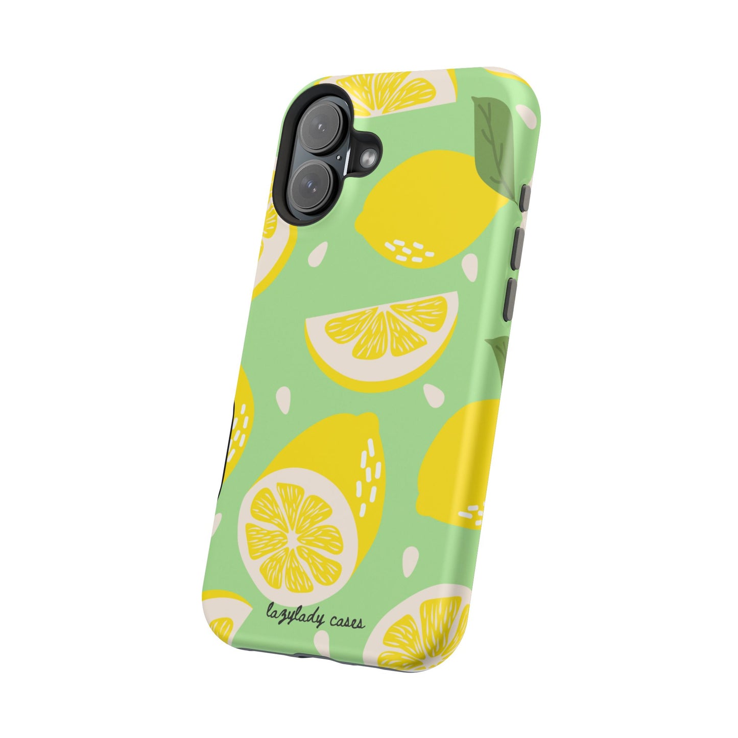 Lemonade Vibe Magnetic Phone Case - Bright Citrus Design for Summer Fun