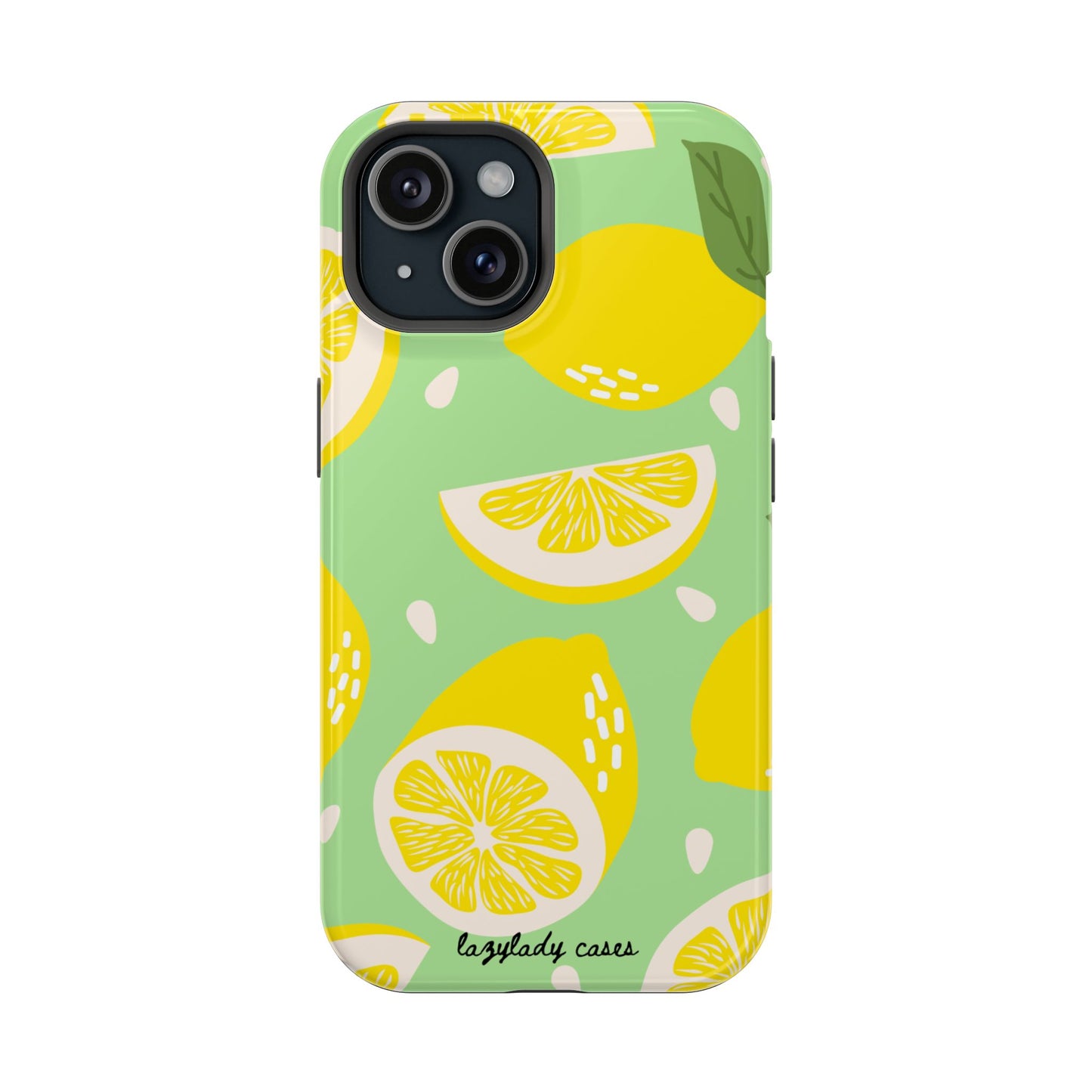 Lemonade Vibe Magnetic Phone Case - Bright Citrus Design for Summer Fun