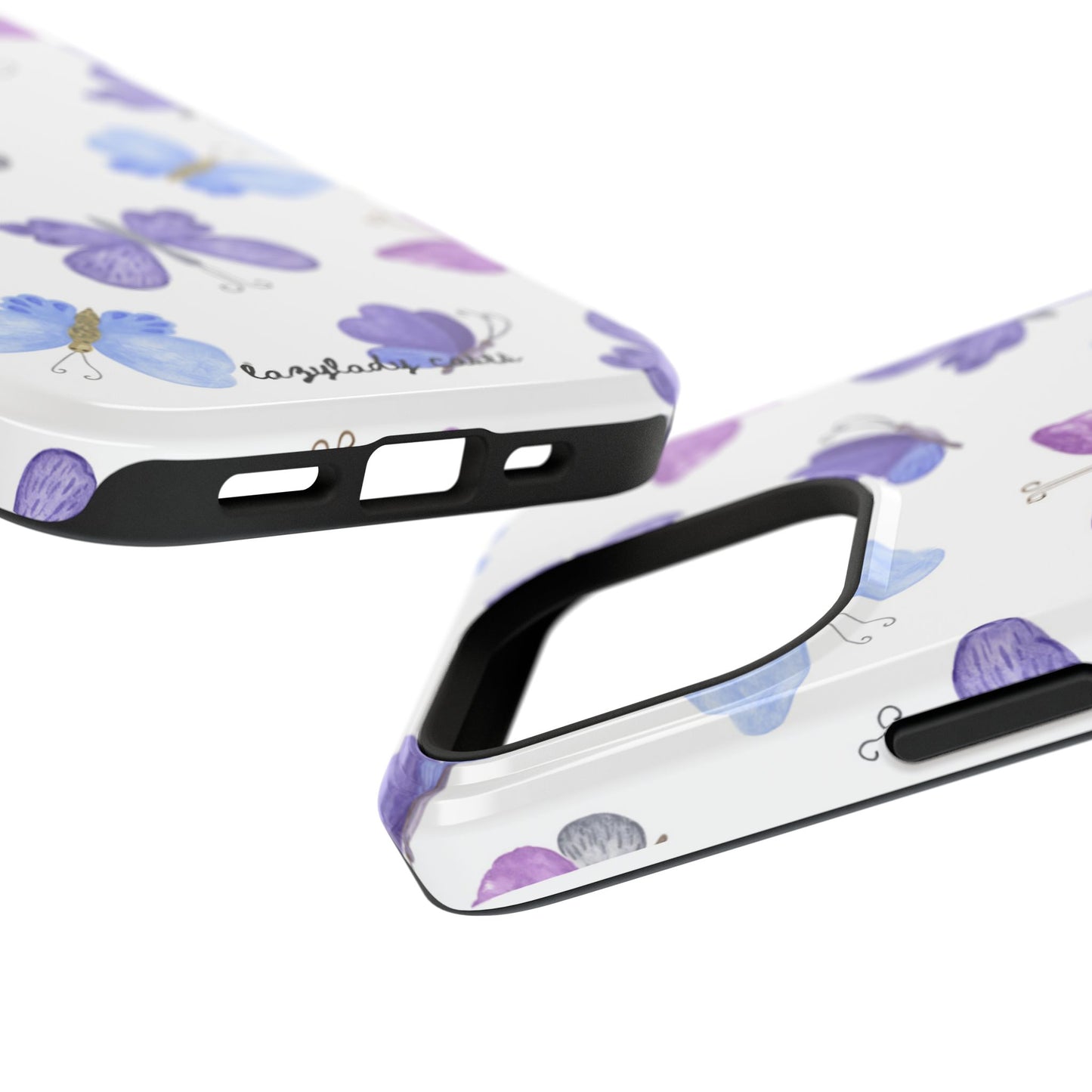 Butterfly Impact-Resistant Phone Case - Stylish & Durable Protection