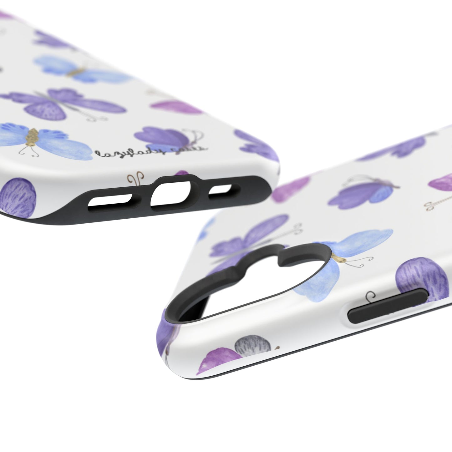 Butterfly Impact-Resistant Phone Case - Stylish & Durable Protection