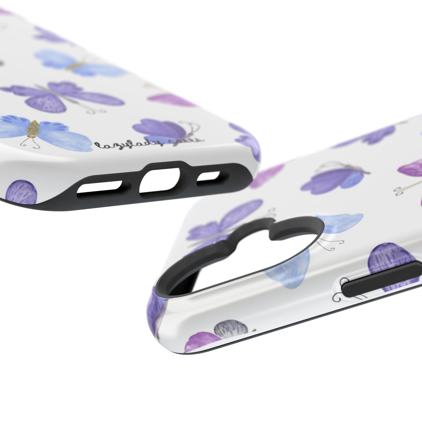 Butterfly Impact-Resistant Phone Case - Stylish & Durable Protection