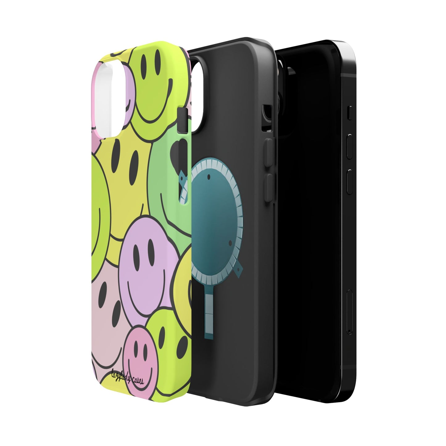 Colorful Smiley Face Magnetic Tough Case for Fun-Loving Individuals
