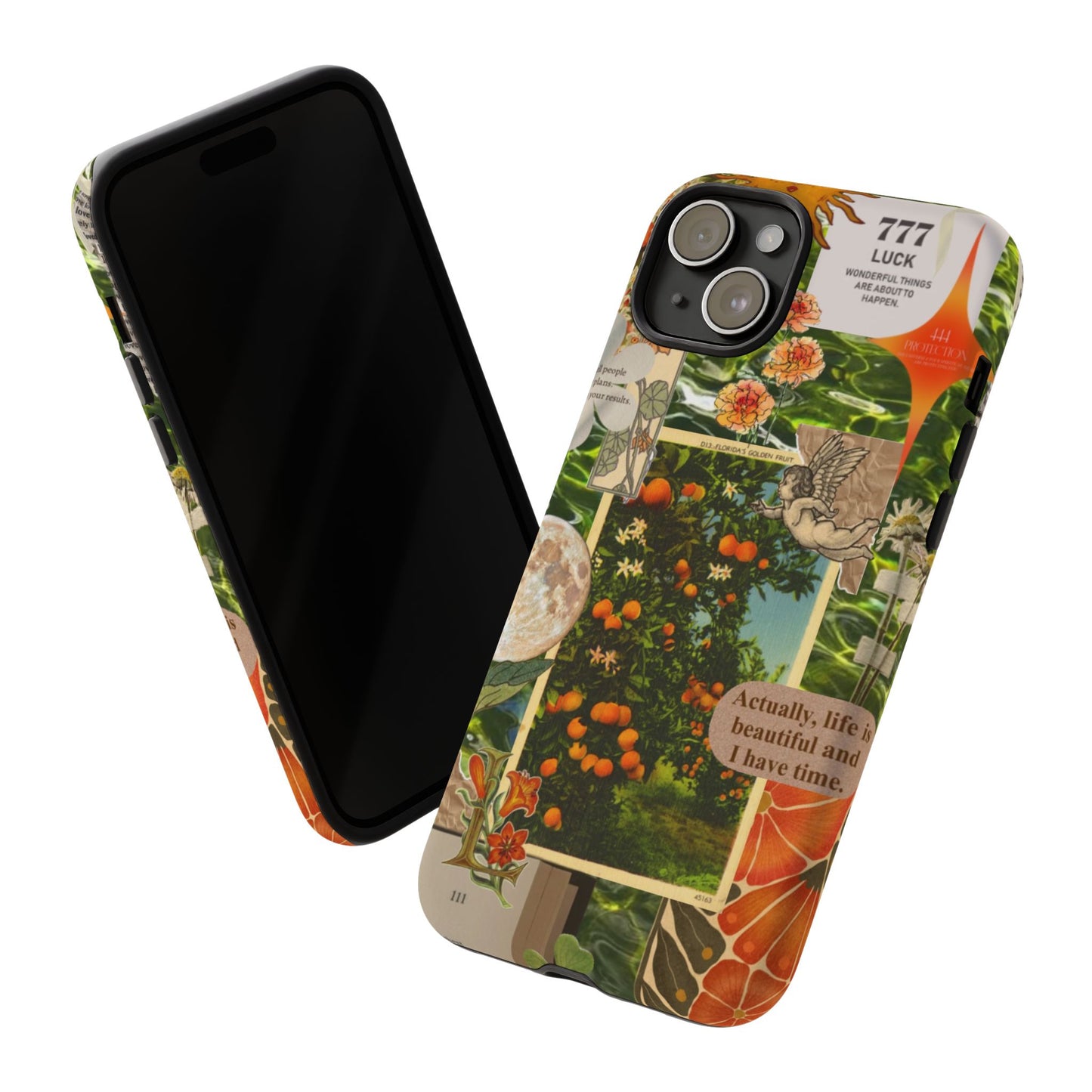 Tough Cases - Vibrant iPhone Case for Nature Lovers, Floral Phone Cover, Eco-Friendly, Inspirational Gift, Unique Phone Accessory