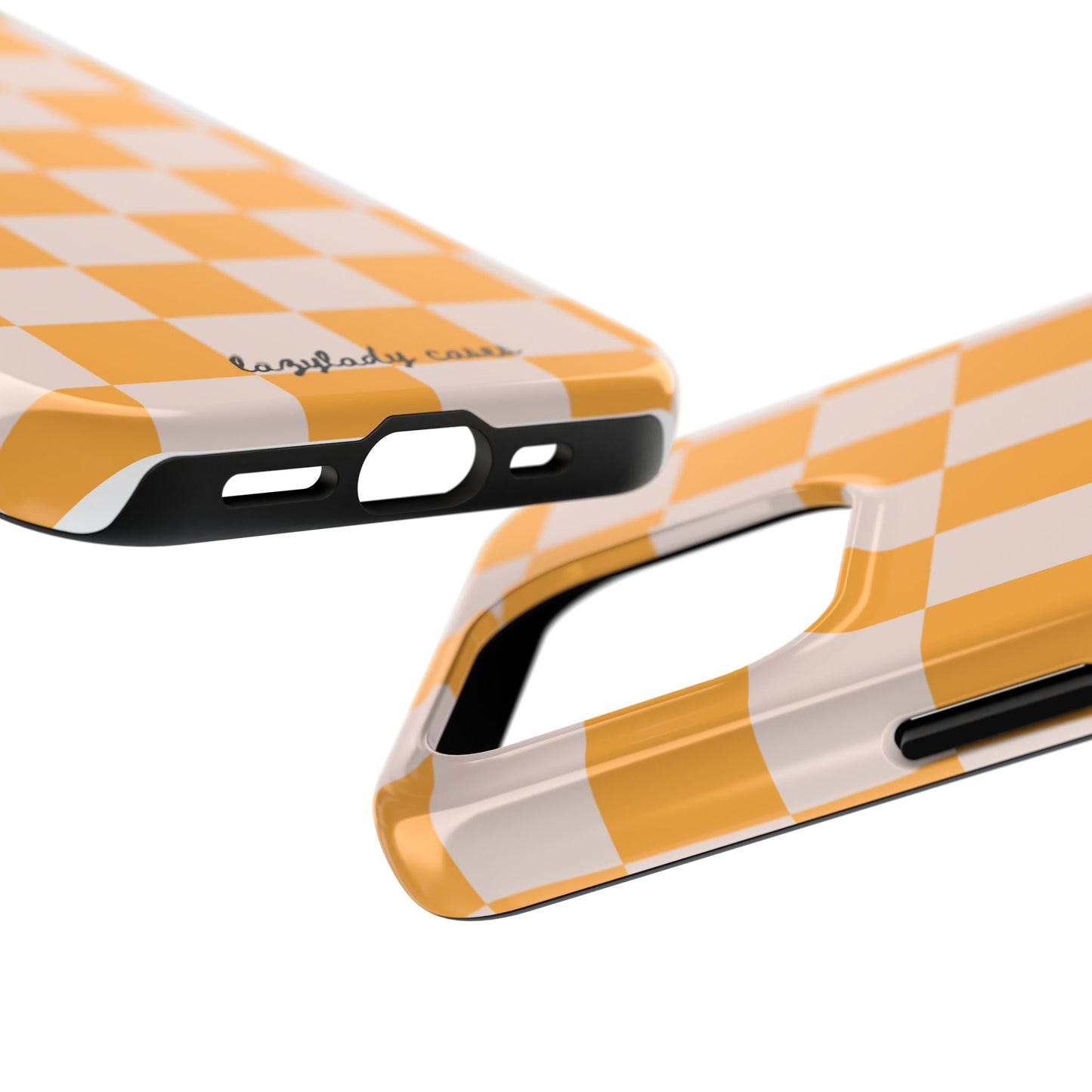 Bright Checkerboard Tough Phone Case - Stylish & Durable Protection