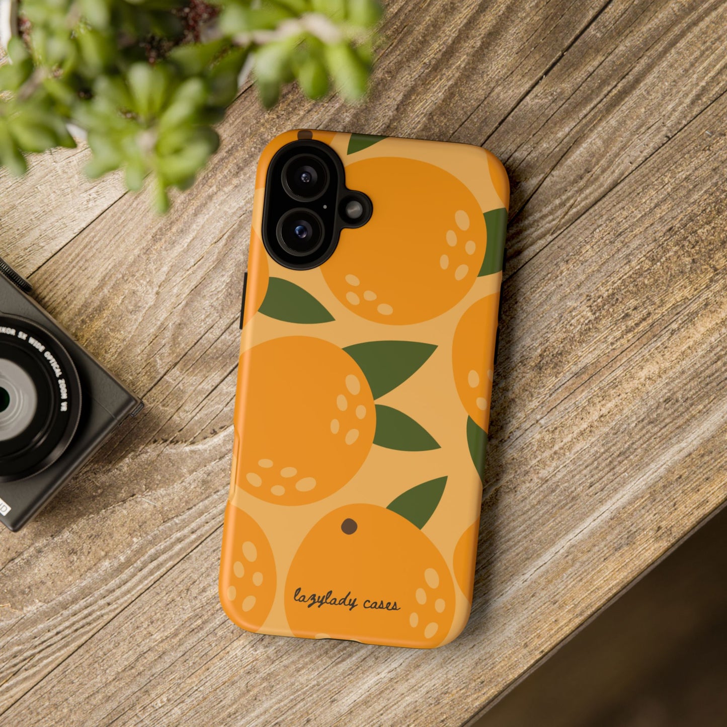 Citrus Orange Phone Case - Tough, Stylish Protection for Fruit Lovers