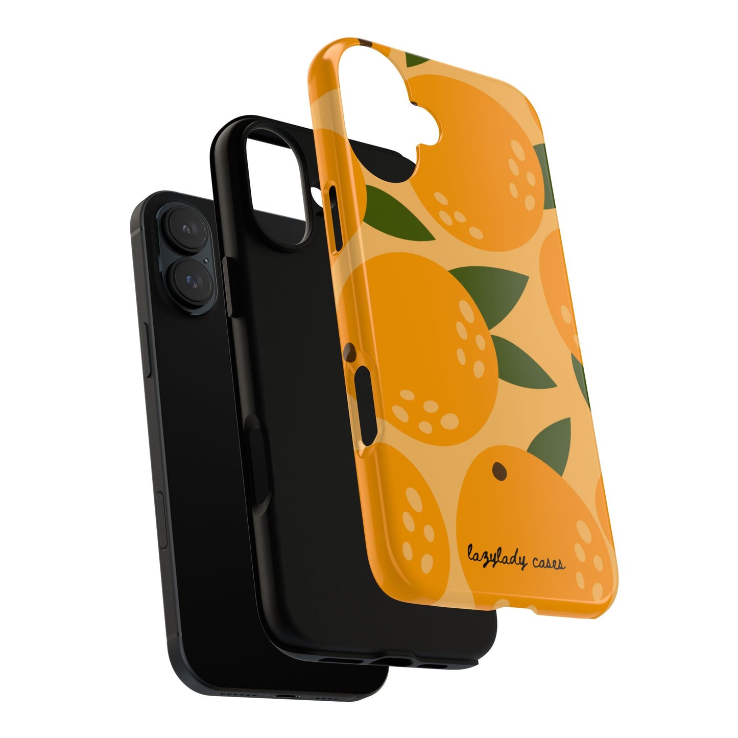 Citrus Orange Phone Case - Tough, Stylish Protection for Fruit Lovers