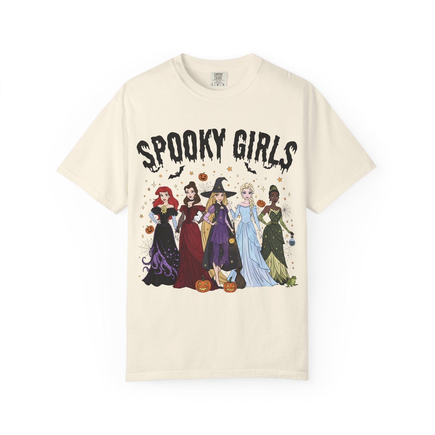 Spooky Girls T-Shirt, Halloween Tee, Unisex Graphic Shirt, Cute Costume Top, Seasonal Apparel, Witchy Fashion