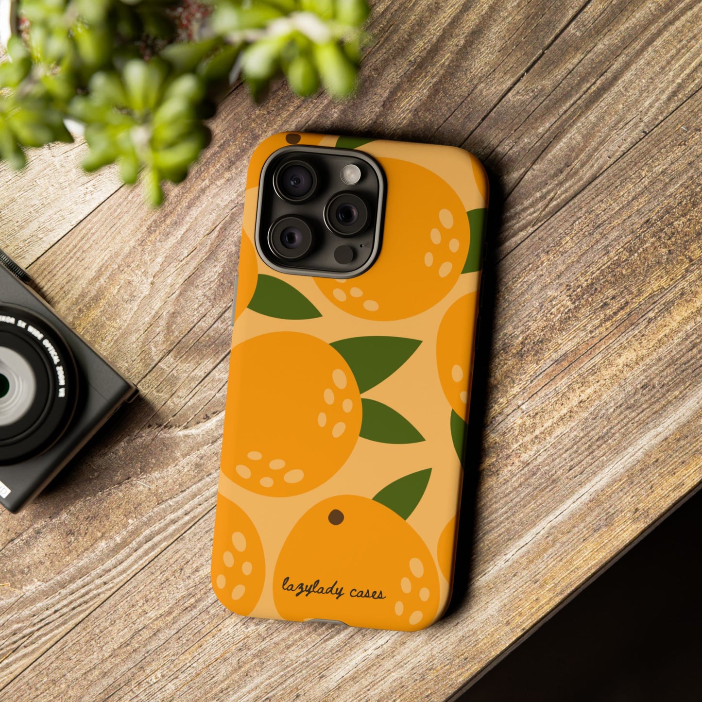 Citrus Orange Phone Case - Tough, Stylish Protection for Fruit Lovers