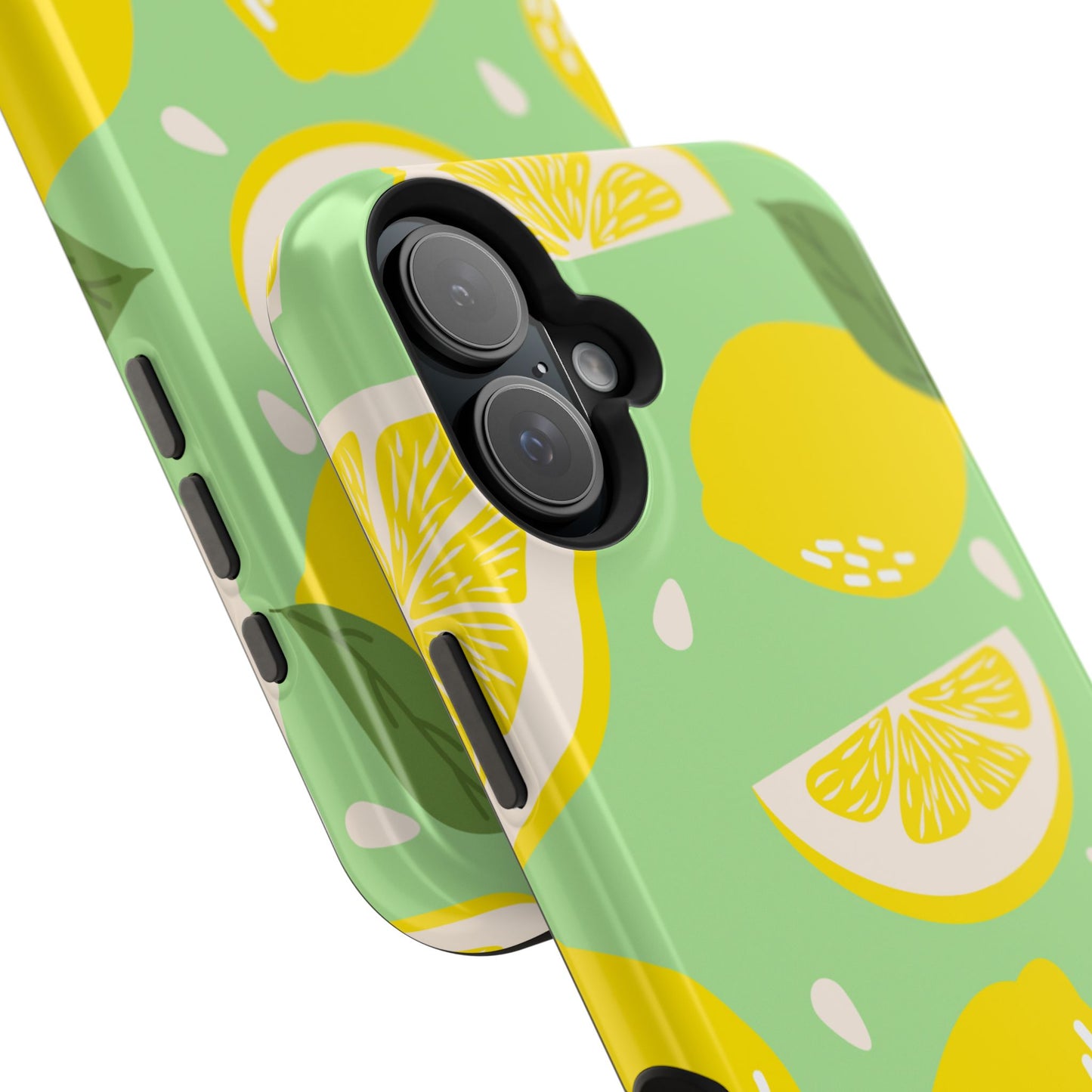Lemonade Vibe Magnetic Phone Case - Bright Citrus Design for Summer Fun
