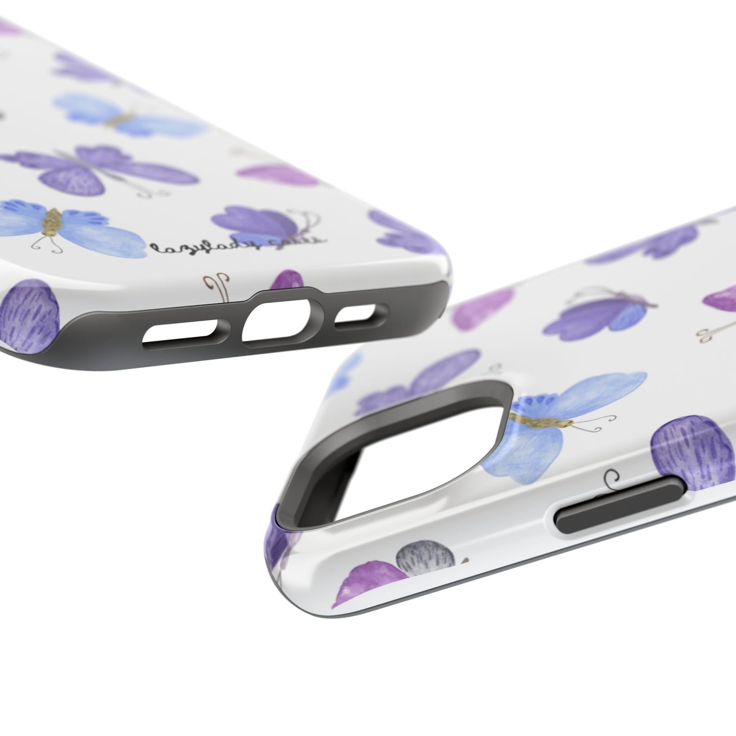 Butterfly Impact-Resistant Phone Case - Stylish & Durable Protection