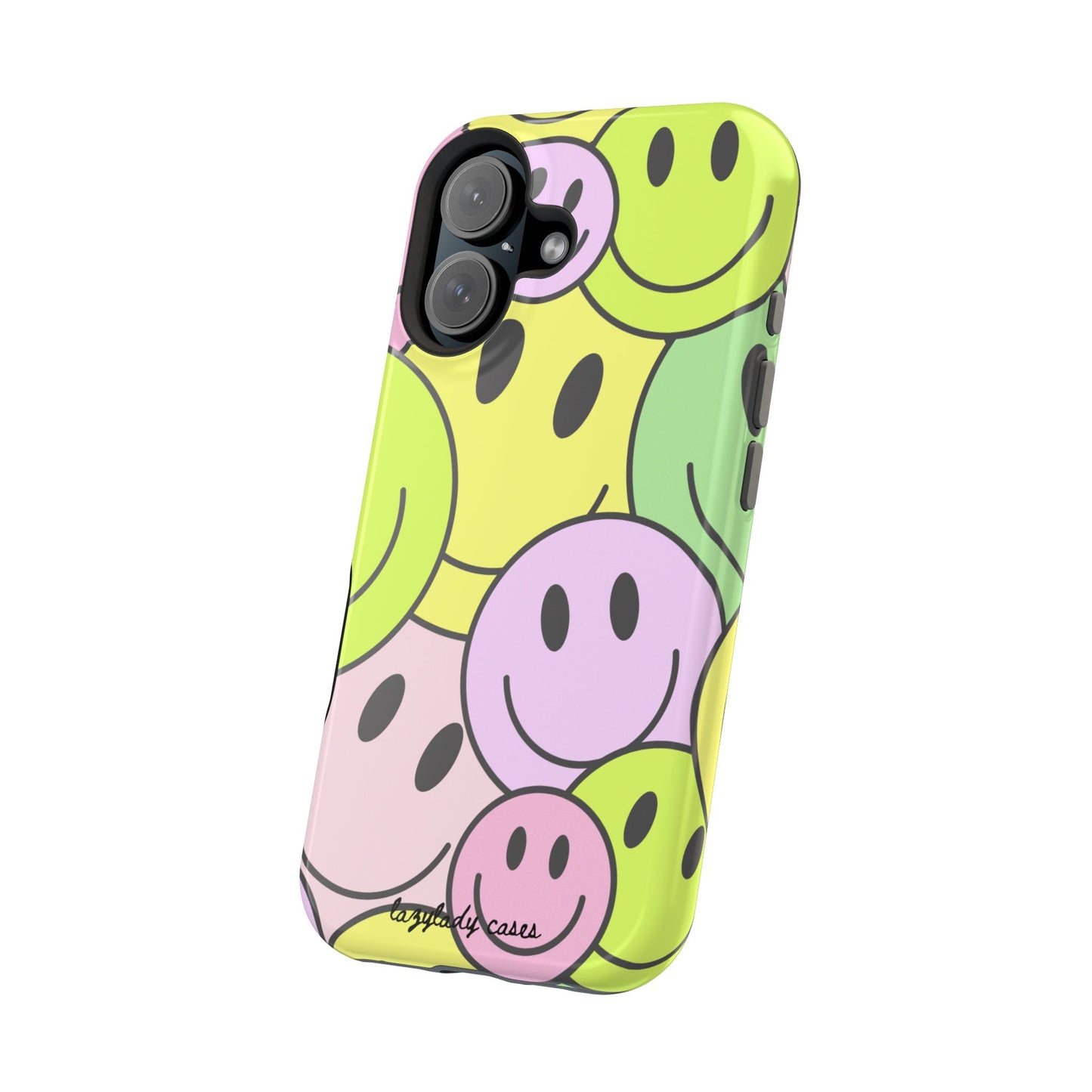 Colorful Smiley Face Magnetic Tough Case for Fun-Loving Individuals