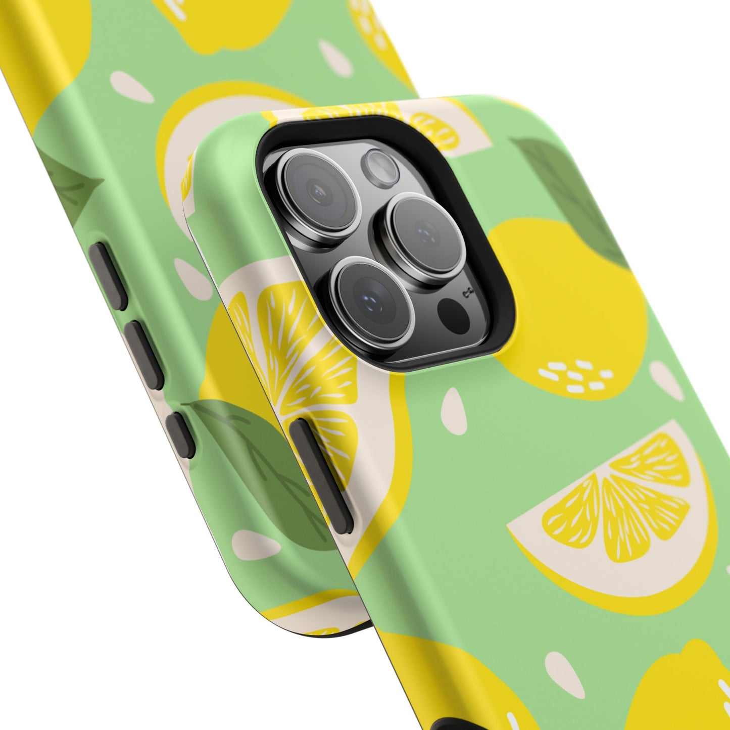 Lemonade Vibe Magnetic Phone Case - Bright Citrus Design for Summer Fun