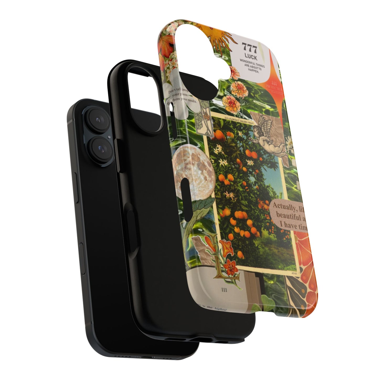 Tough Cases - Vibrant iPhone Case for Nature Lovers, Floral Phone Cover, Eco-Friendly, Inspirational Gift, Unique Phone Accessory