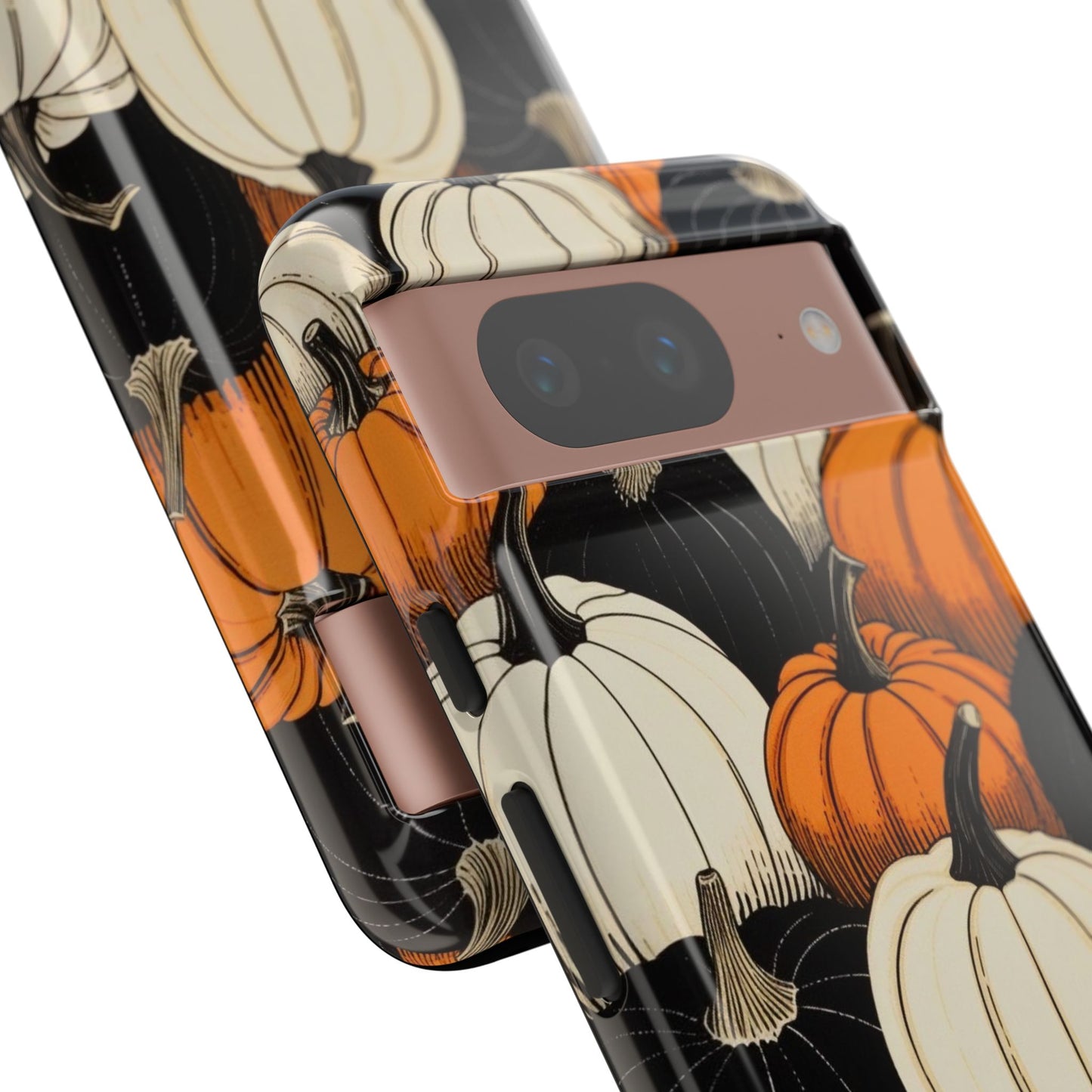Pumpkin Phone Case, Fall Decor, Halloween Gift, Autumn Aesthetic, Pumpkin Lovers, Cute Phone Cover