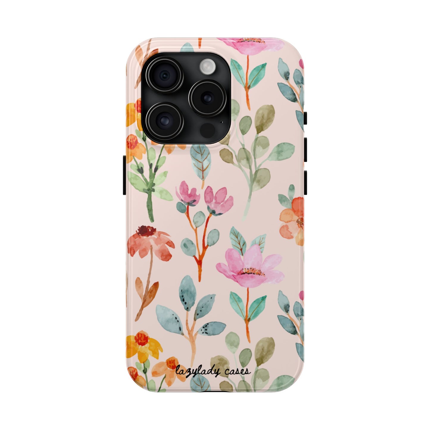 Wild Flower Tough Phone Case - Stylish Protection for Your Device