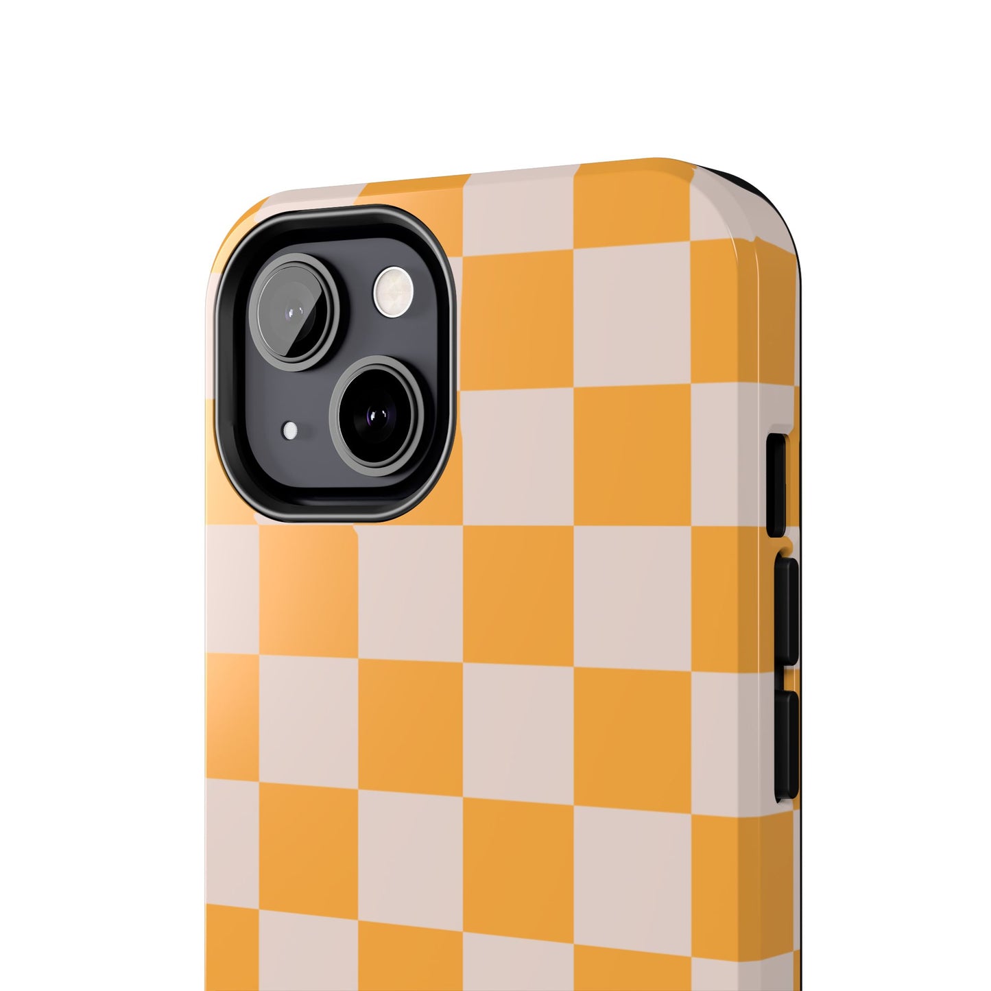 Bright Checkerboard Tough Phone Case - Stylish & Durable Protection