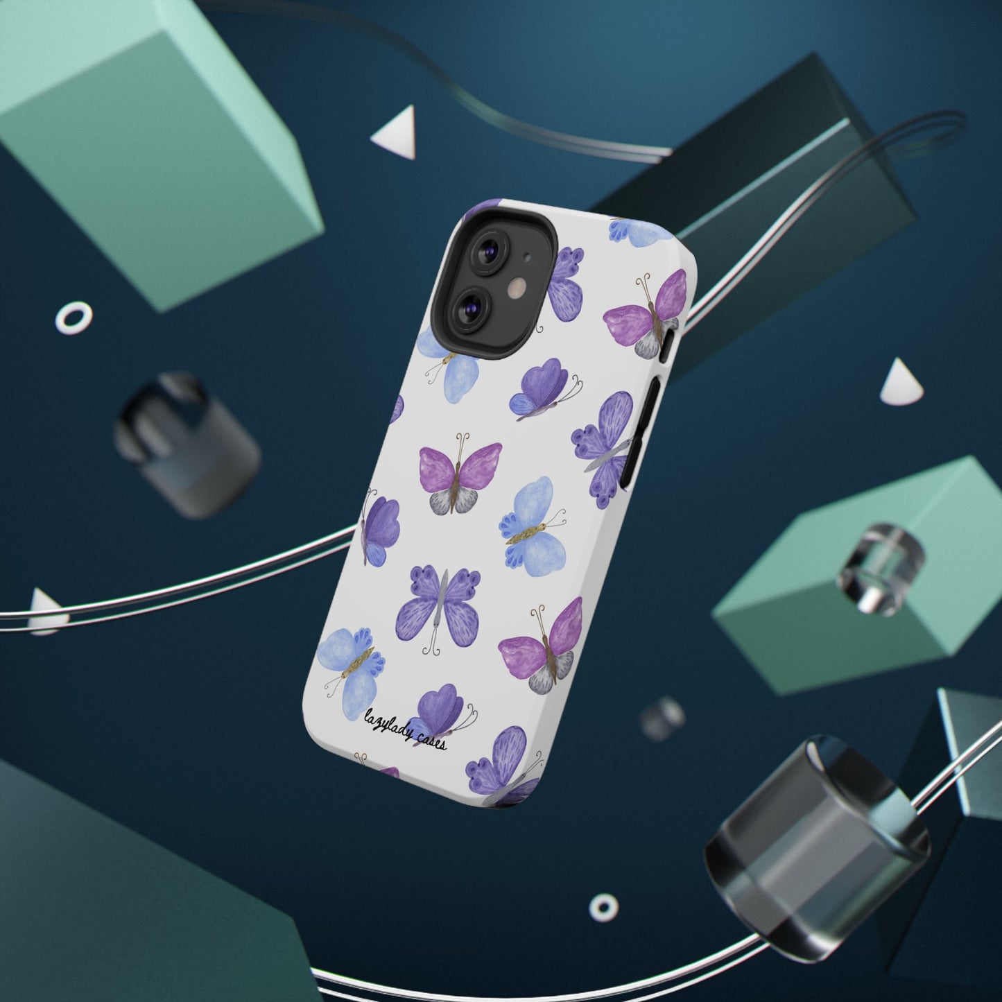 Butterfly Impact-Resistant Phone Case - Stylish & Durable Protection