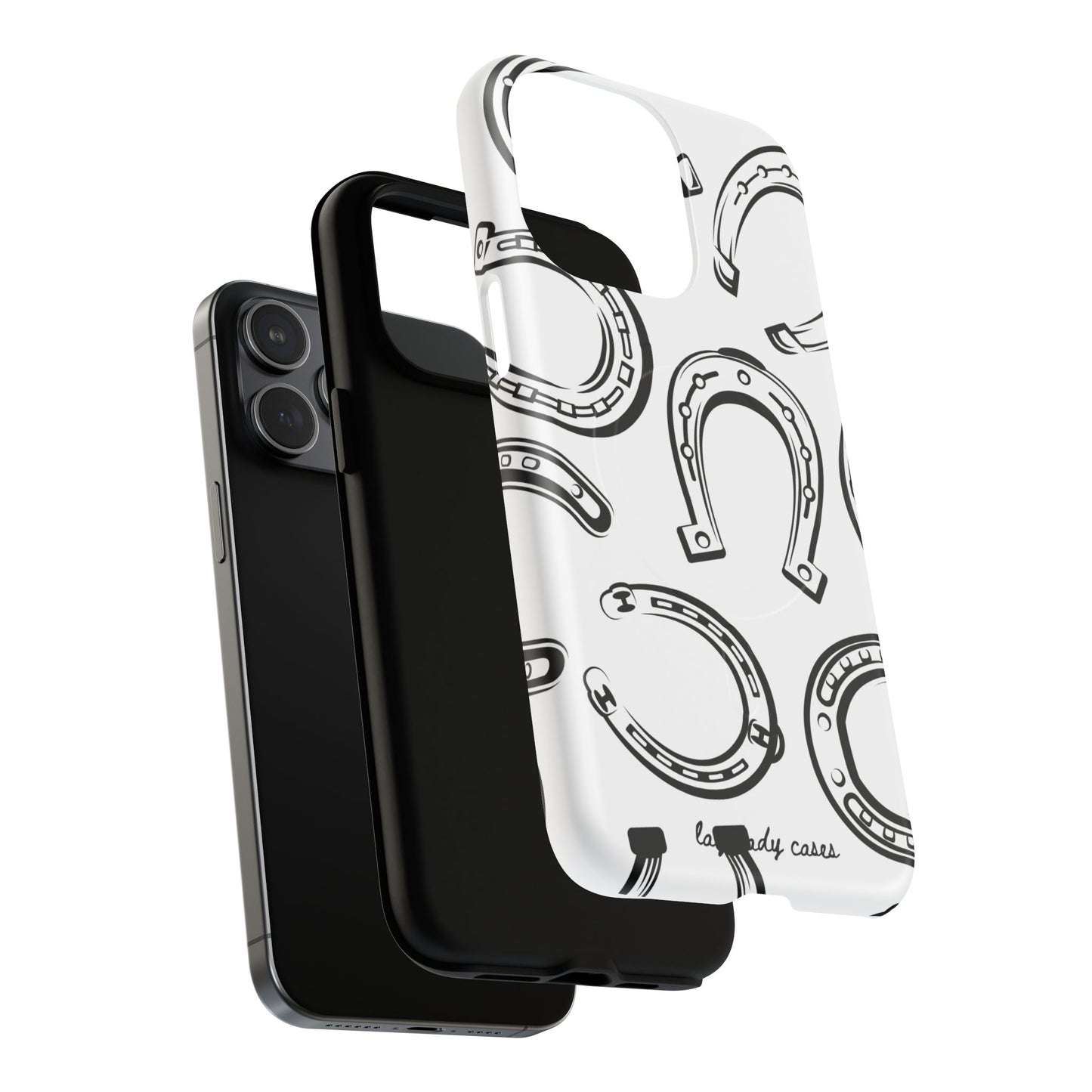 Horseshoe Tough Magnetic Phone Case - Durable, Stylish Protection
