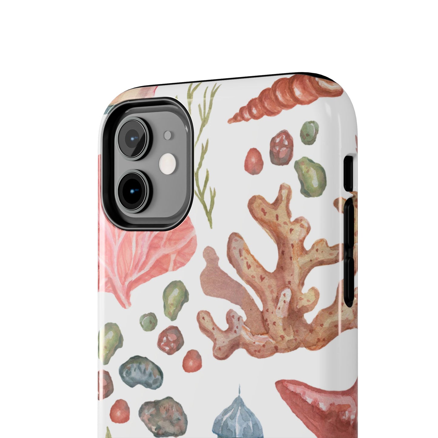 Coastal Art Tough Phone Cases - Stylish Beach Vibes with Lighthouse Design