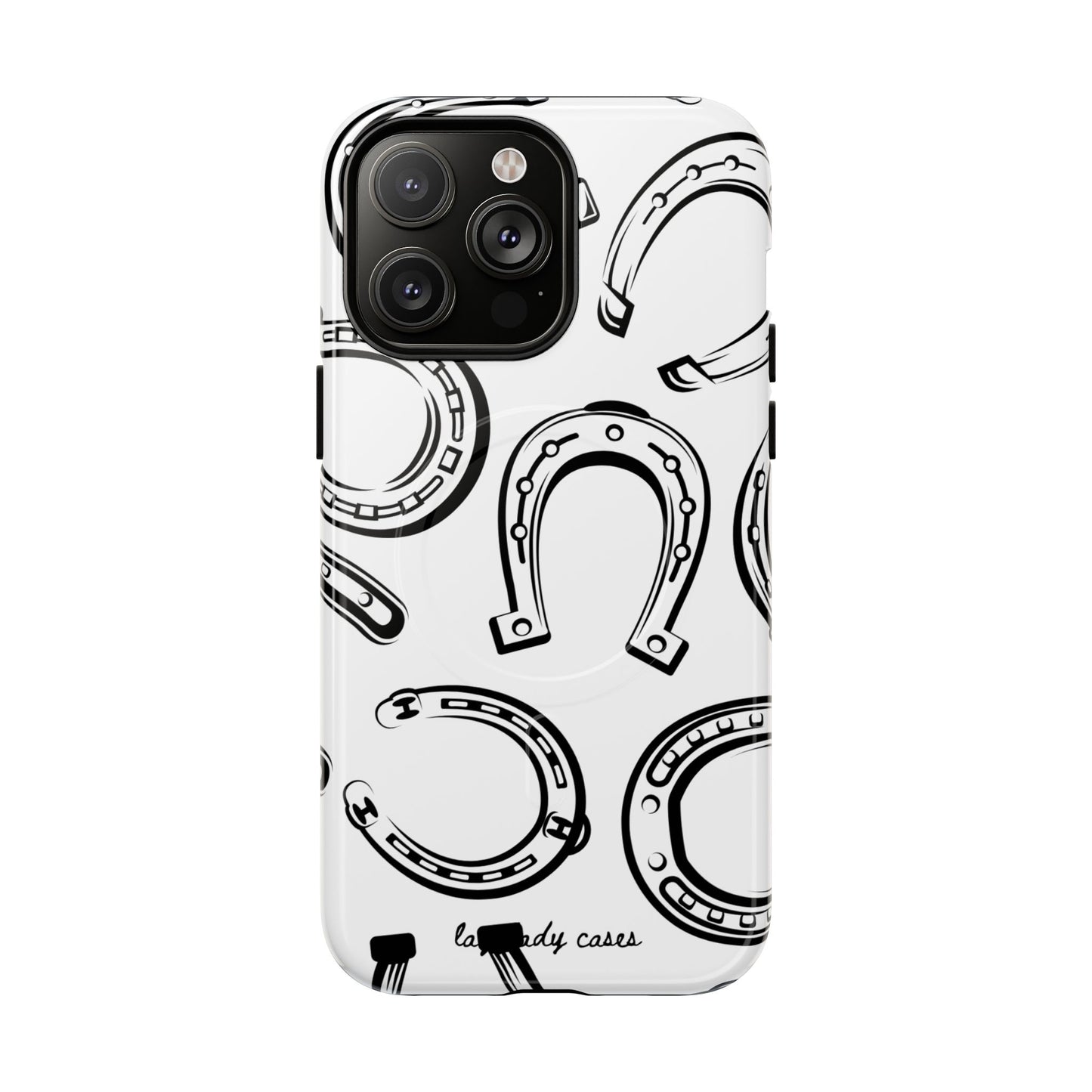 Horseshoe Tough Magnetic Phone Case - Durable, Stylish Protection