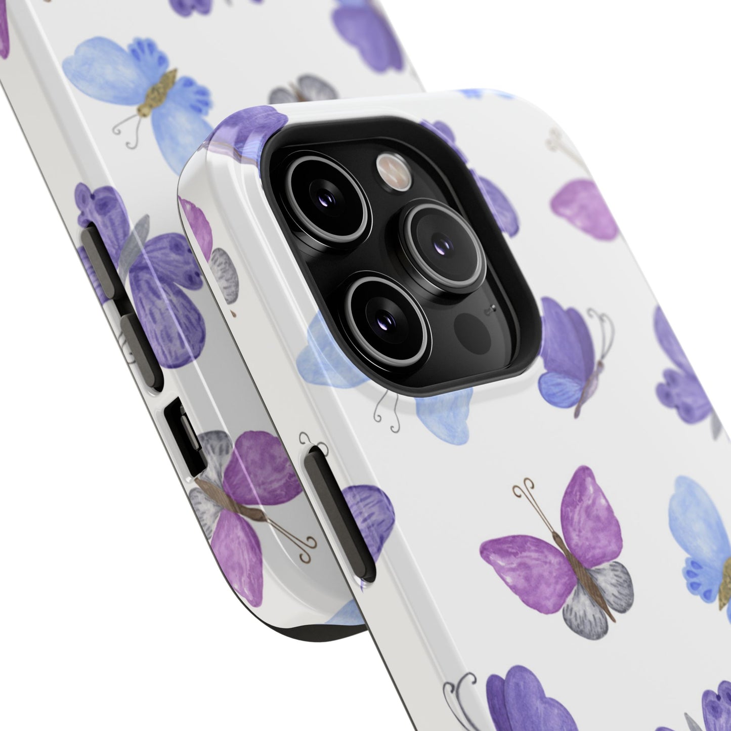 Butterfly Impact-Resistant Phone Case - Stylish & Durable Protection