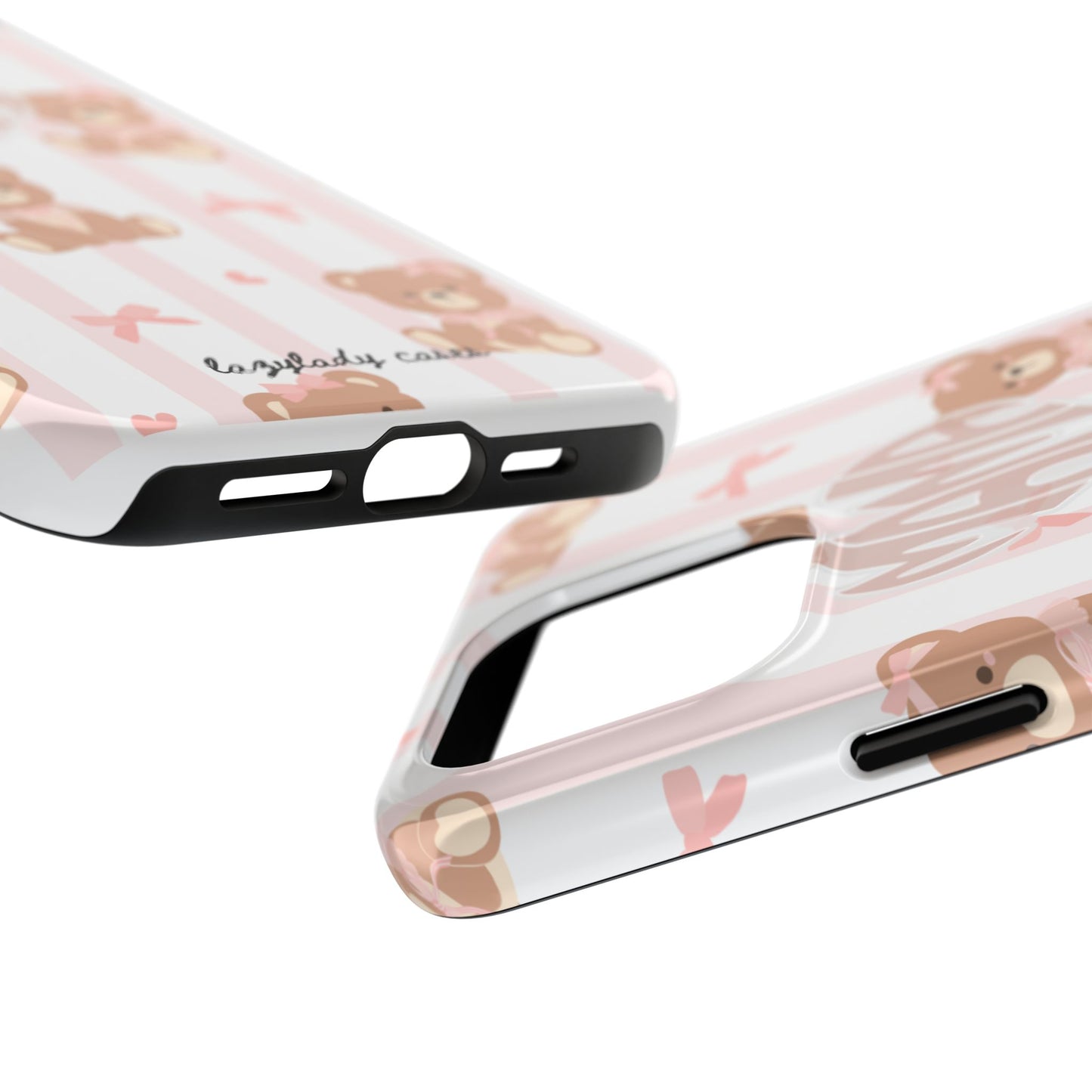 Cute Bear Mama Phone Case - Stylish Tough Case for Moms