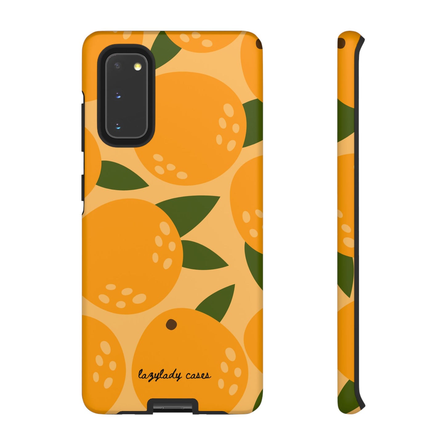 Citrus Orange Phone Case - Tough Cases for Trendy Protection