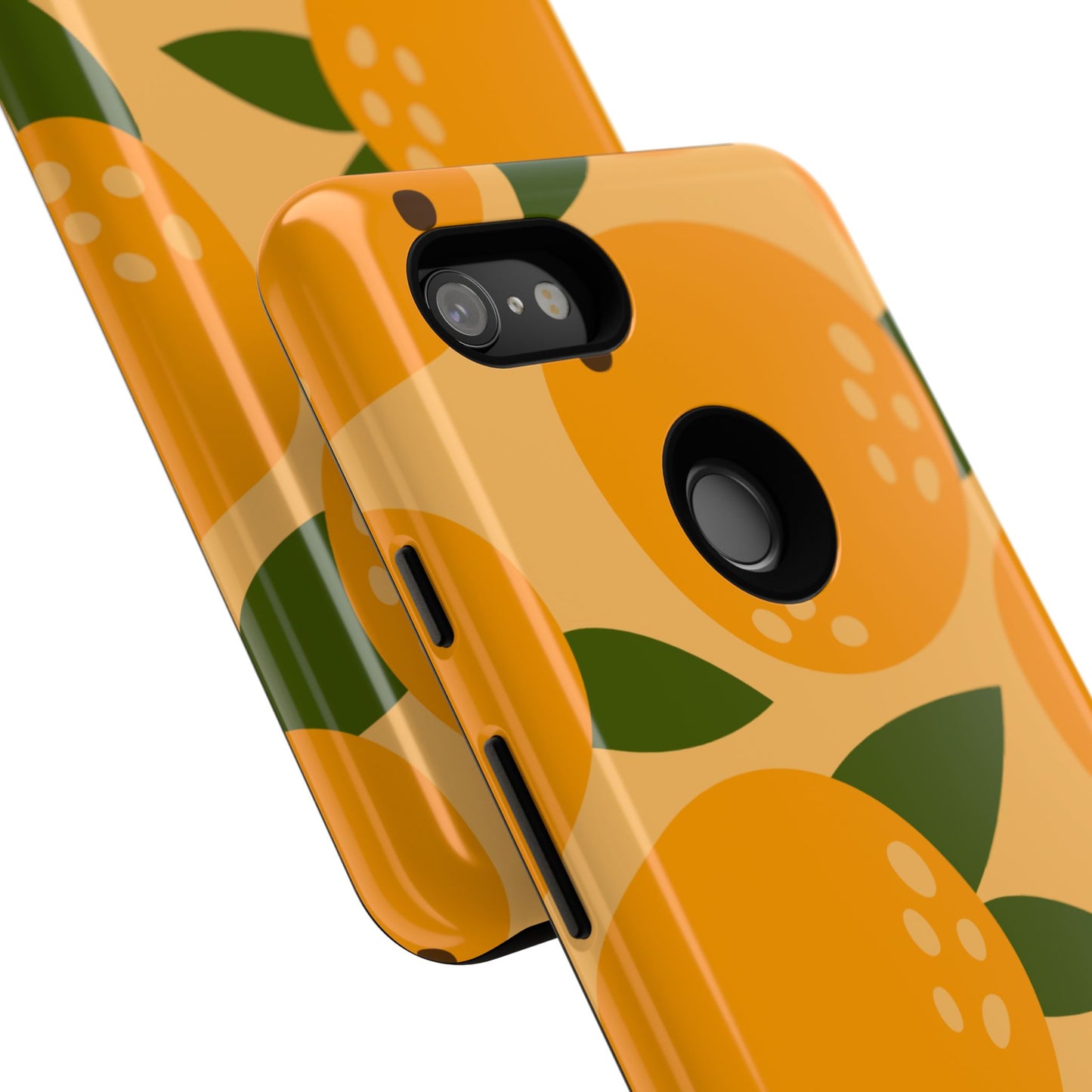 Citrus Orange Phone Case - Tough Cases for Trendy Protection