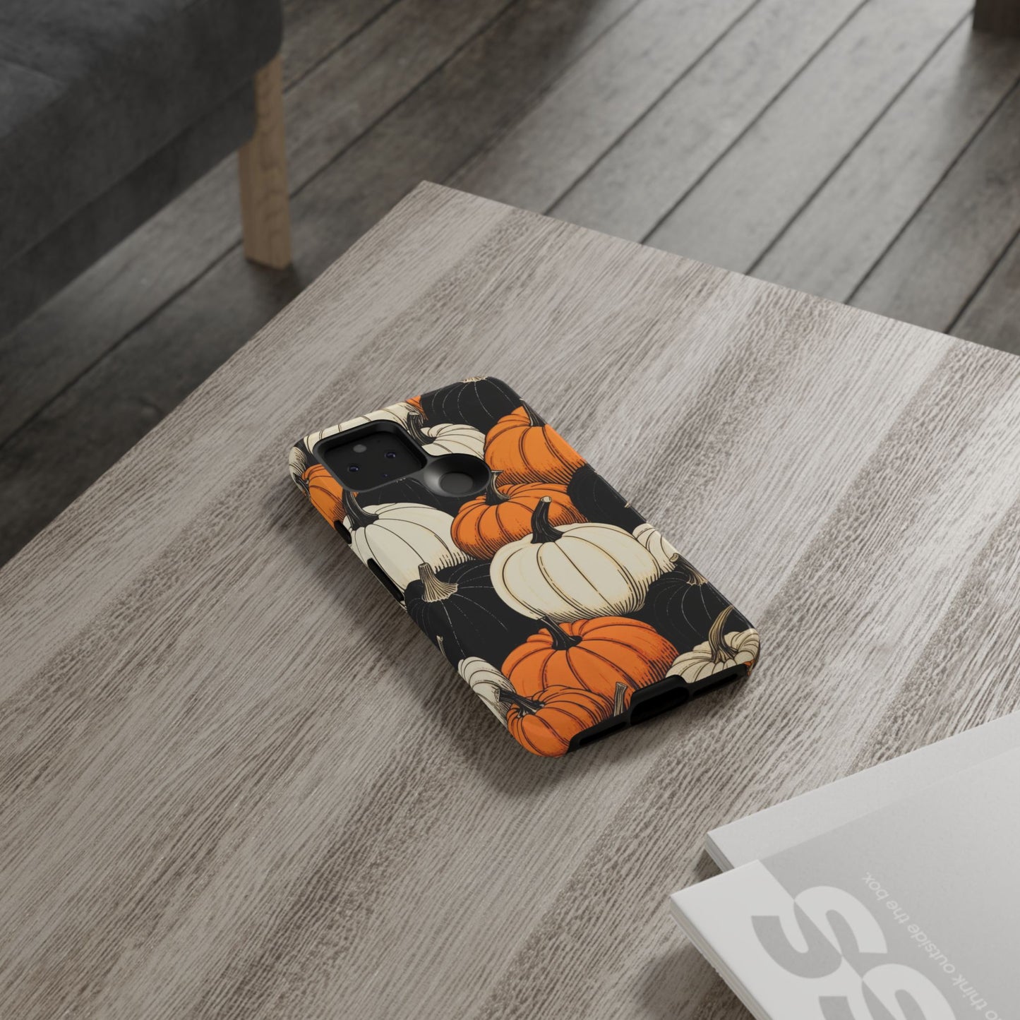 Pumpkin Phone Case, Fall Decor, Halloween Gift, Autumn Aesthetic, Pumpkin Lovers, Cute Phone Cover